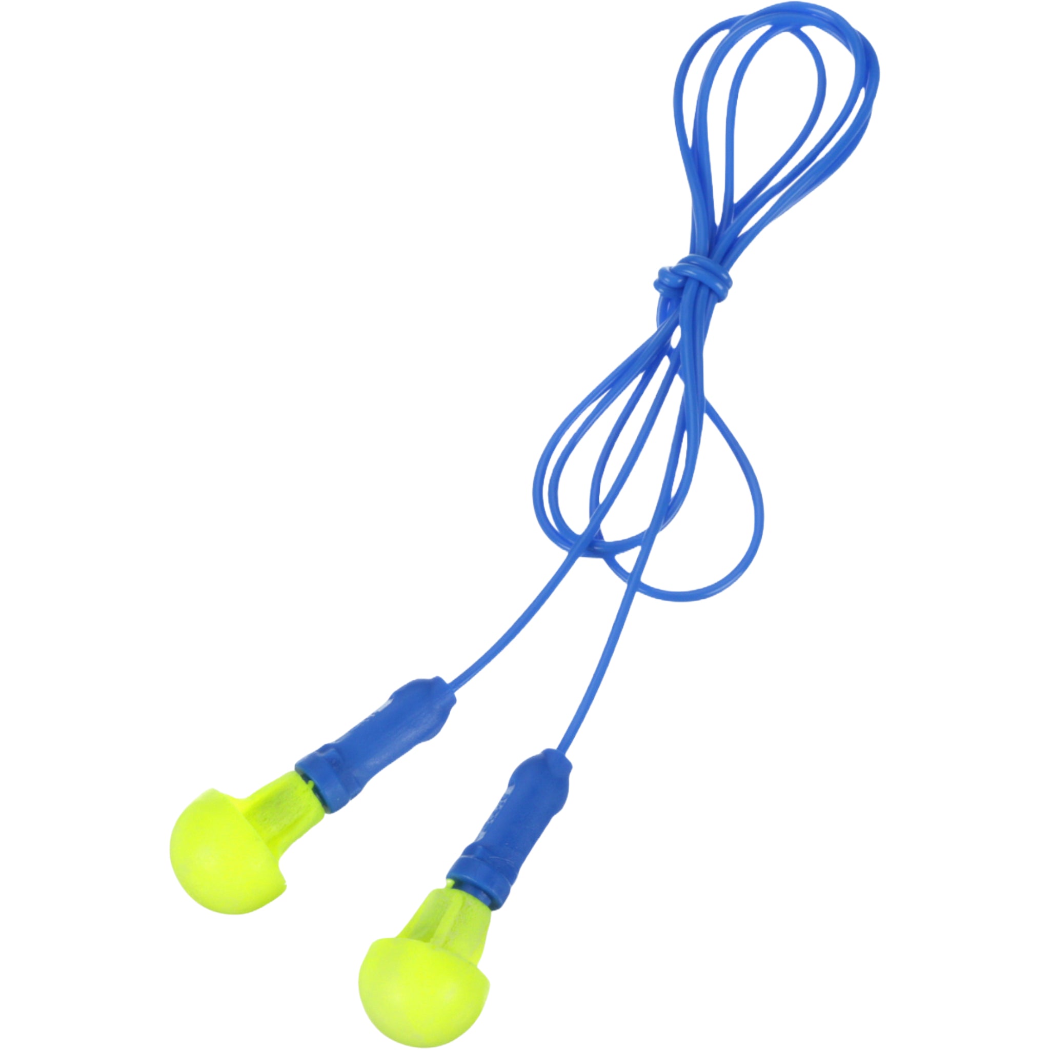 3M E-A-R Push-Ins 318-1001 Corded Earplugs, Left Side View