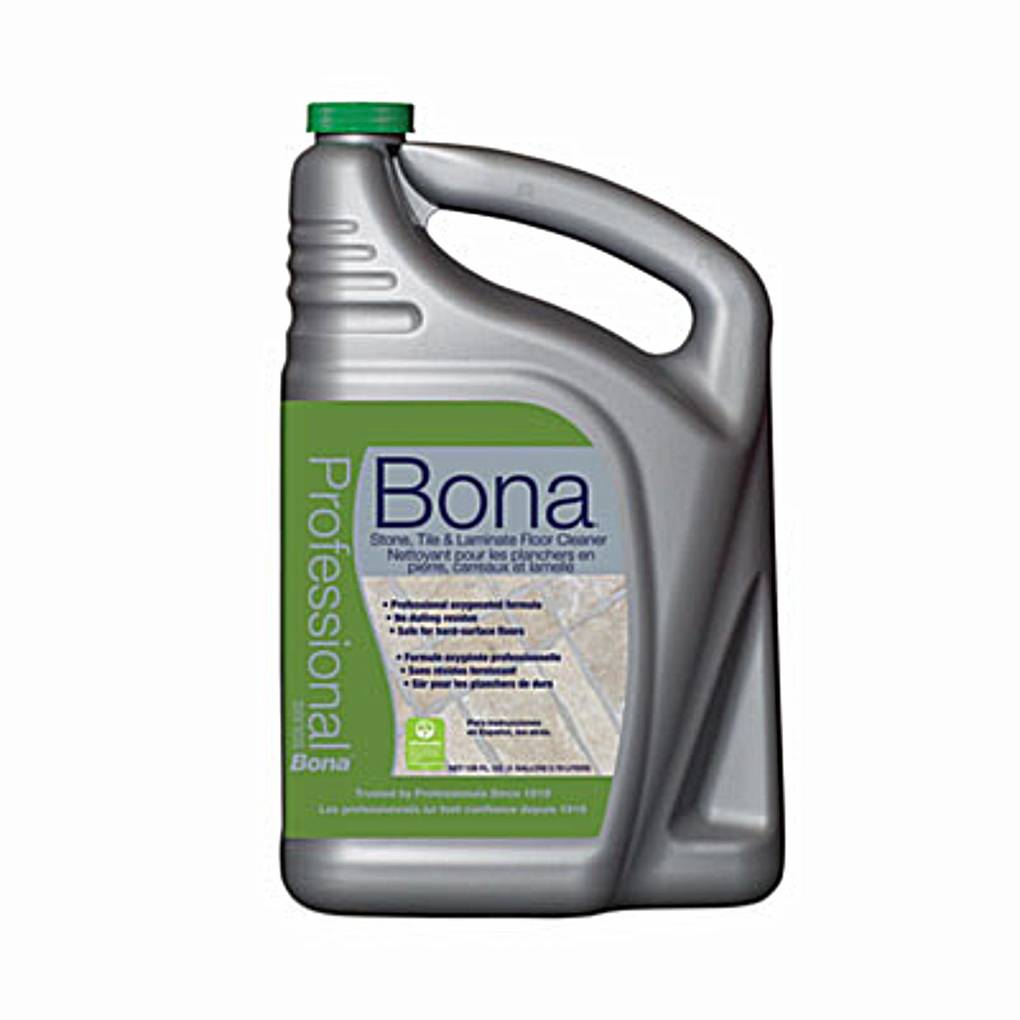 BONA US BNAWM700018175 Stone, Tile and Laminate Floor Cleaner, Fresh Scent, 1 Gallon Refill Bottle, Front View