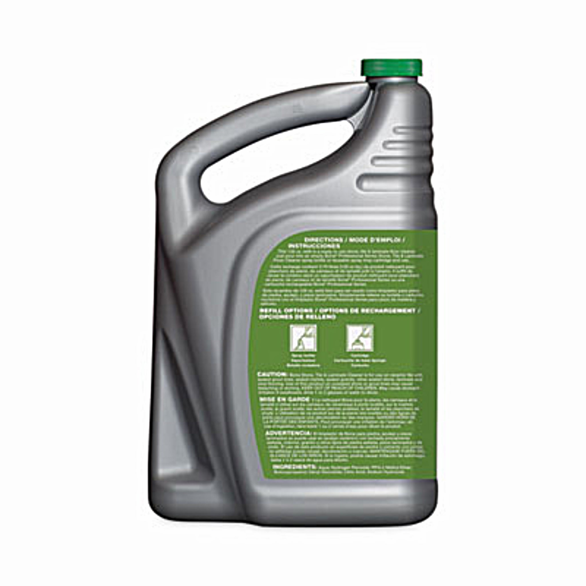 BONA US BNAWM700018175 Stone, Tile and Laminate Floor Cleaner, Fresh Scent, 1 Gallon Refill Bottle, Back View