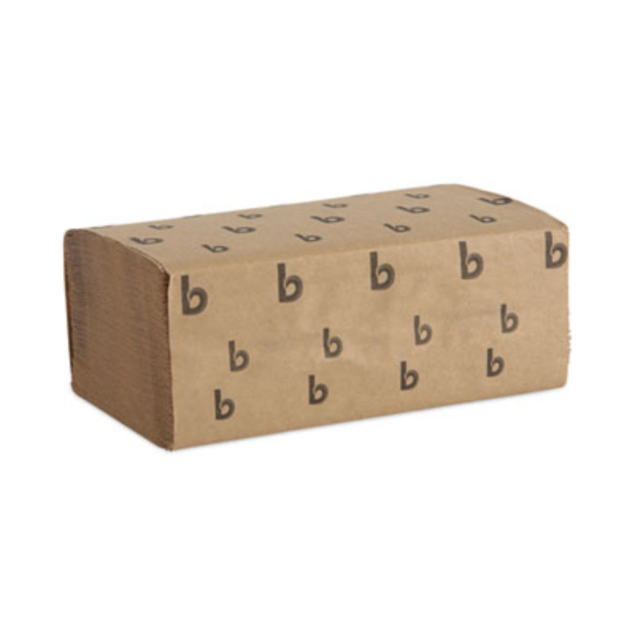 BOARDWALK BWK6210 Singlefold Paper Towels, 1-Ply, 9 x 9.45, Natural, Carton of 16 Packs
