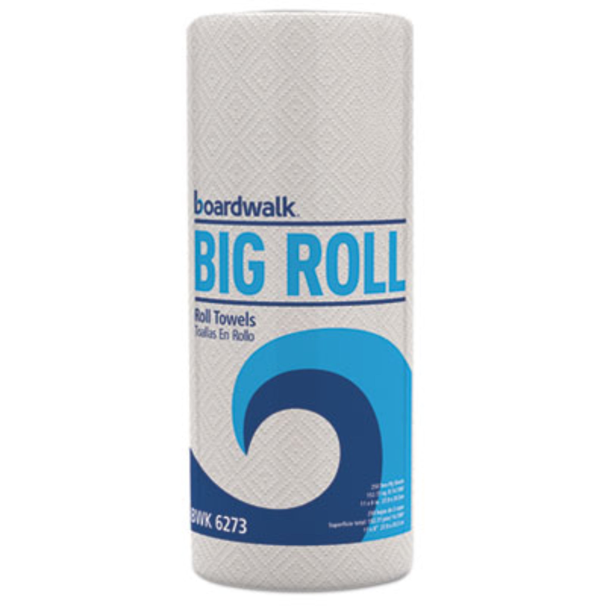 BOARDWALK BWK6273 Kitchen Roll Towel, 2-Ply, 11 X 8.5, White, Carton of 12 Rolls