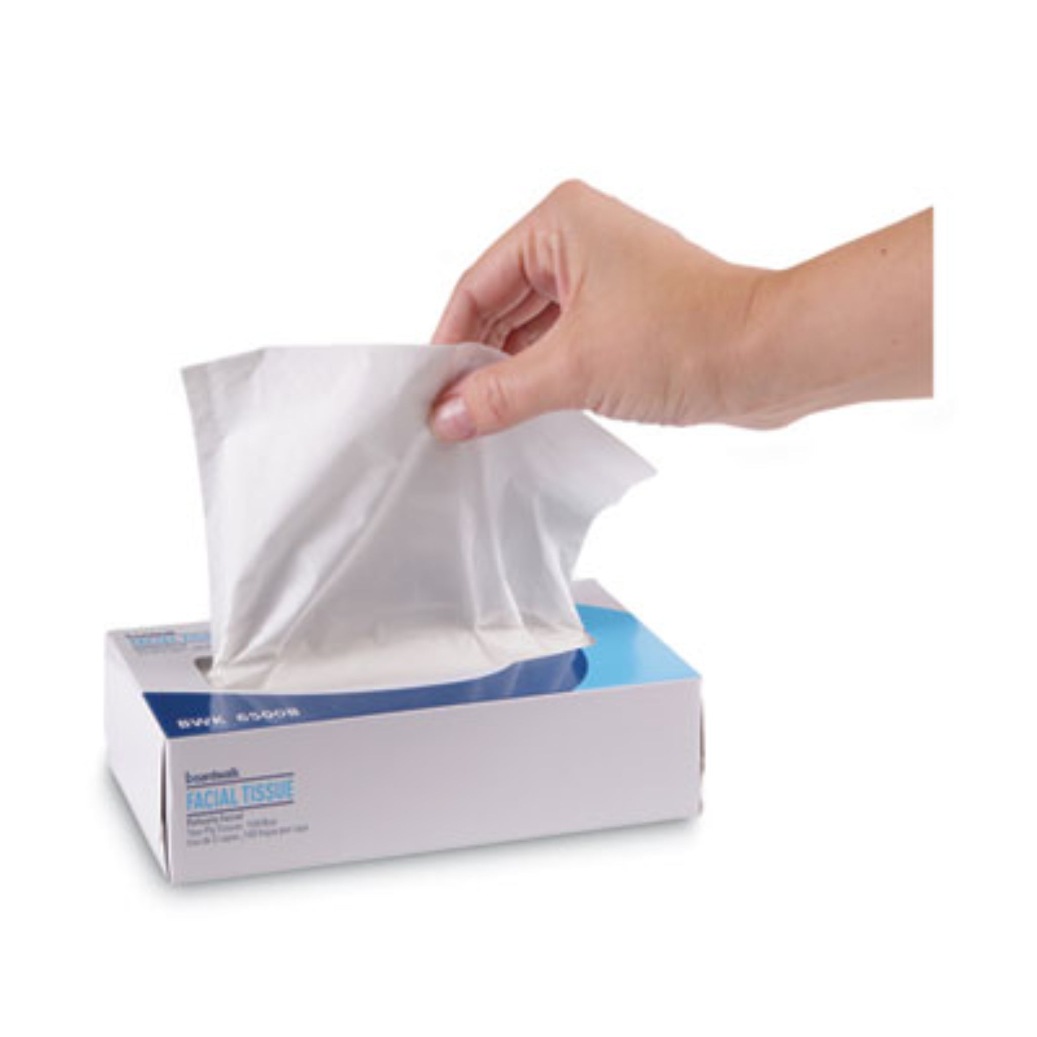 BOARDWALK BWK6500B Office Packs Facial Tissue, Perforated