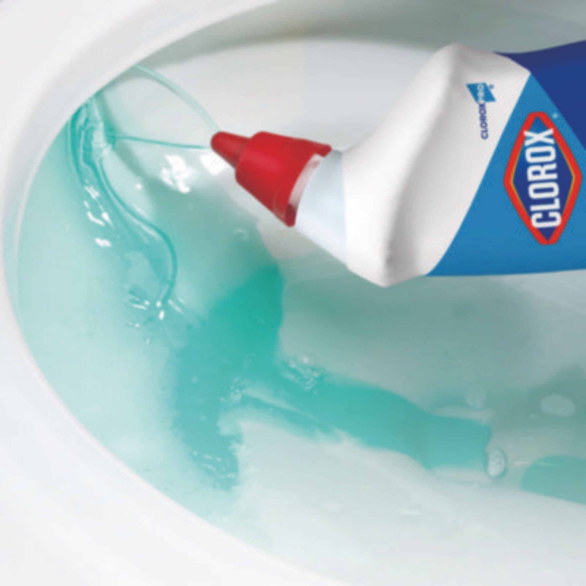 CLOROX SALES CO. CLO00031EA Toilet Bowl Cleaner with Bleach, Application