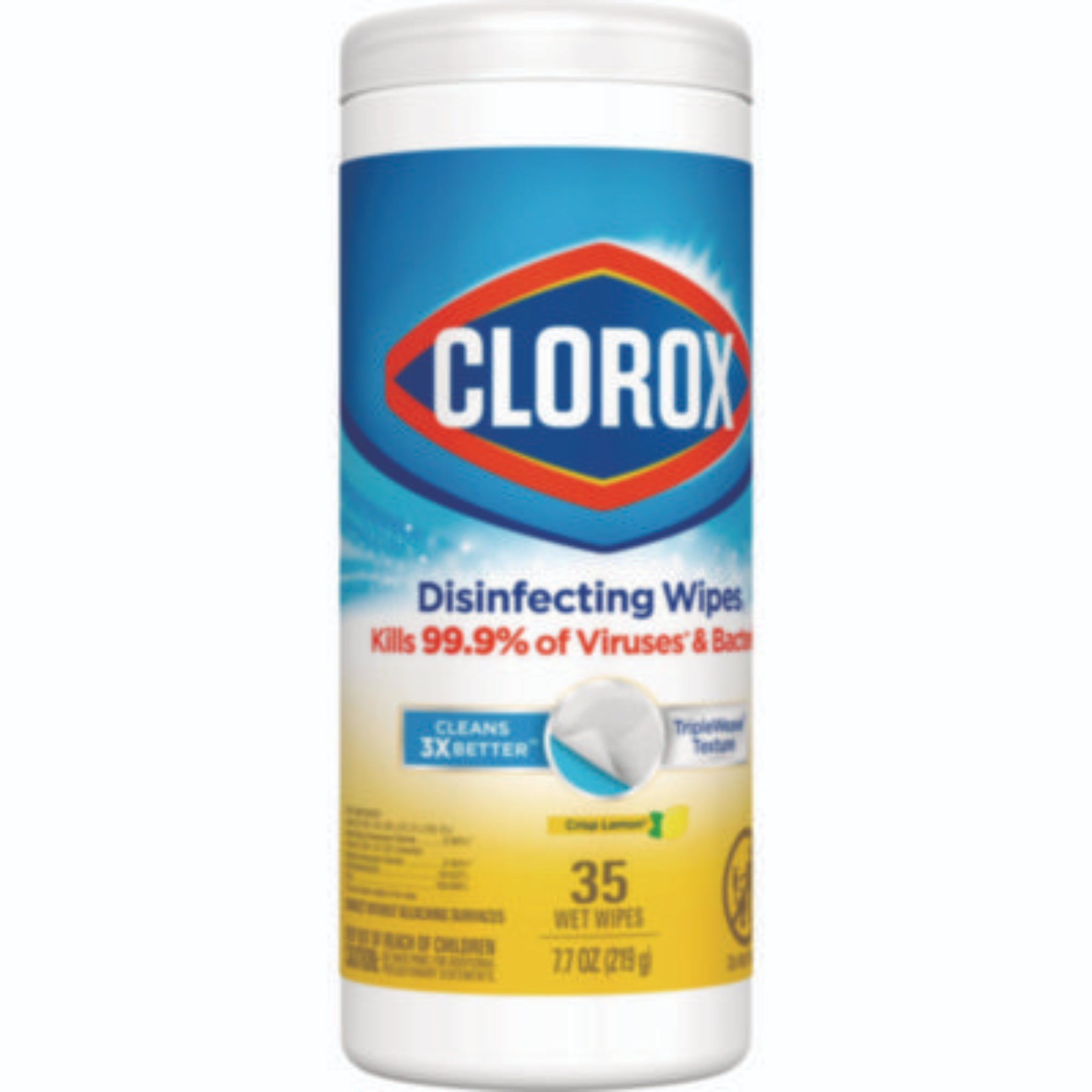 CLOROX SALES CO. CLO01594CT Disinfecting Wipes, Front View