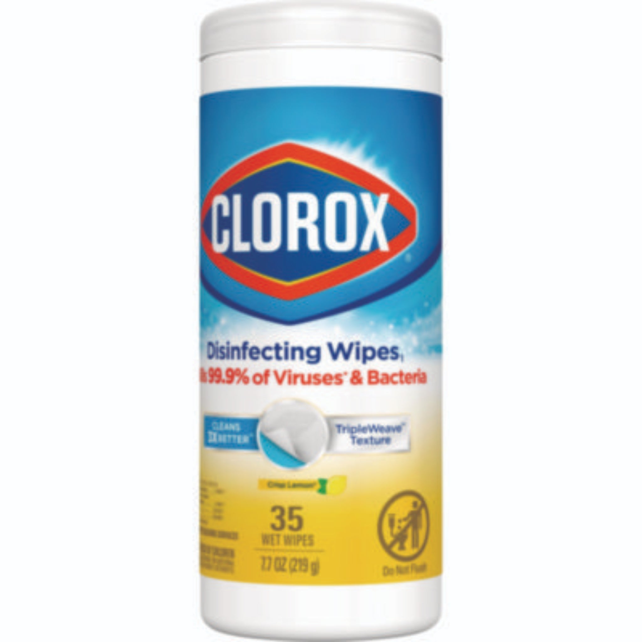 CLOROX SALES CO. CLO01594CT Disinfecting Wipes, Front View 1