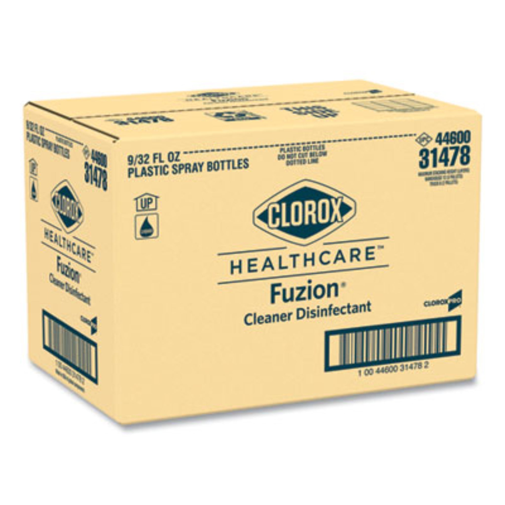 CLOROX SALES CO. CLO31478 Fuzion Cleaner Disinfectant, Carton