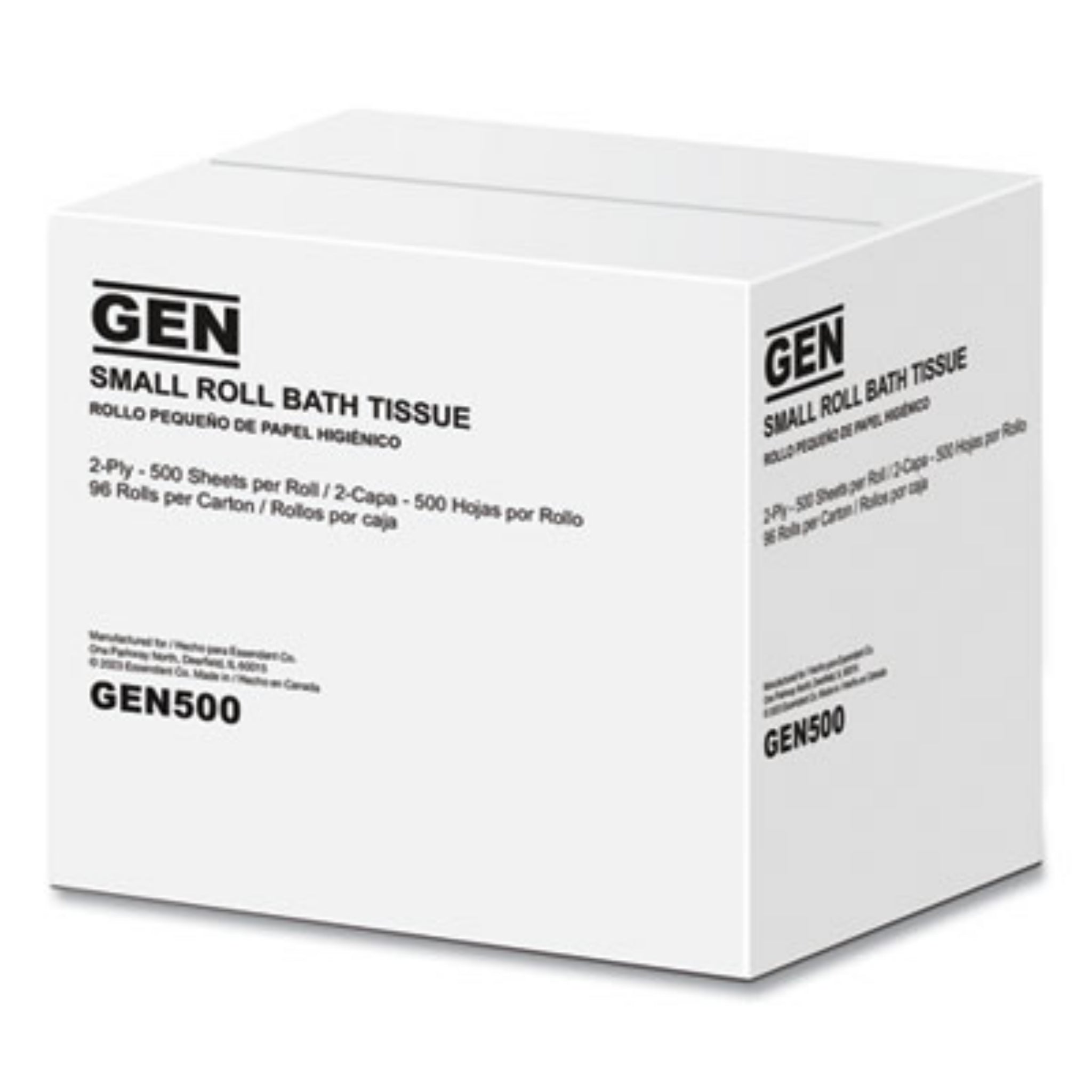 GEN GEN500 Bath Tissue, Front View