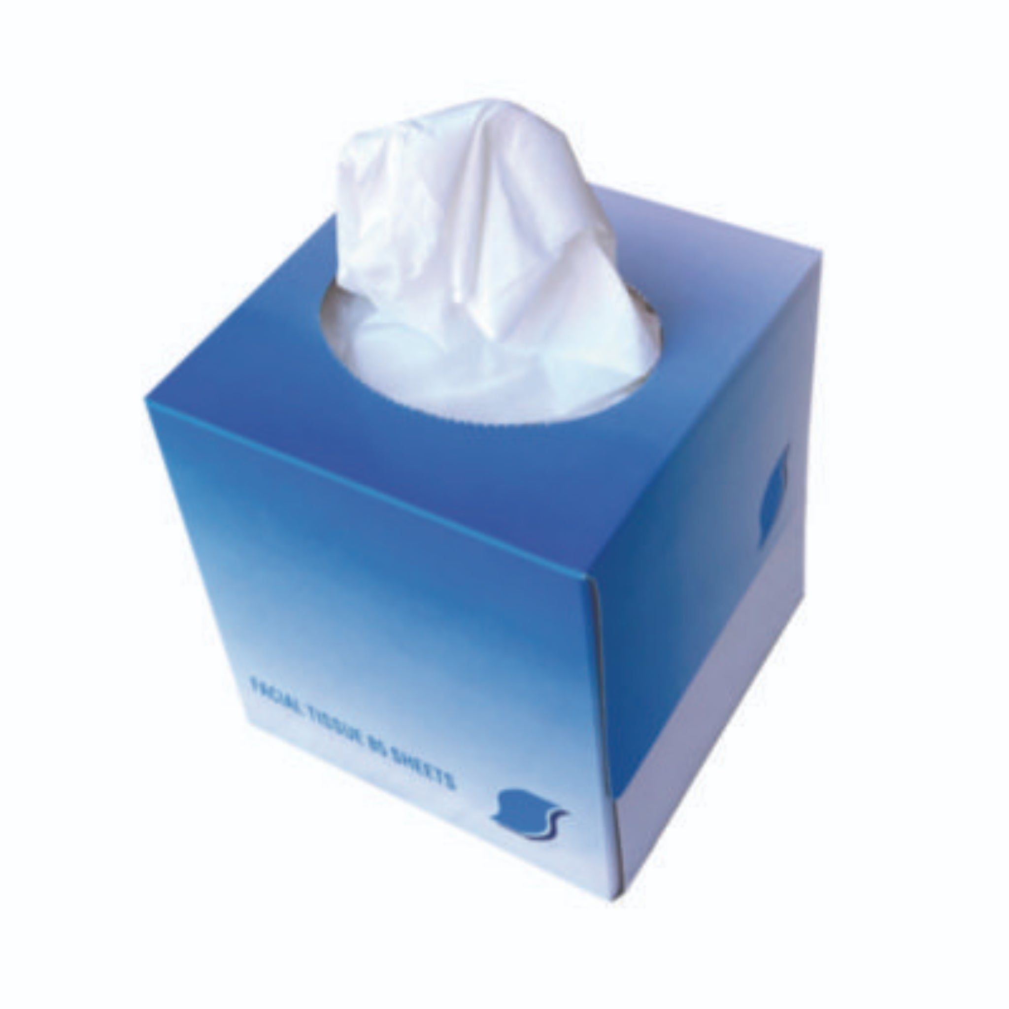 GEN GEN852E Facial Tissue Cube Box, Top View