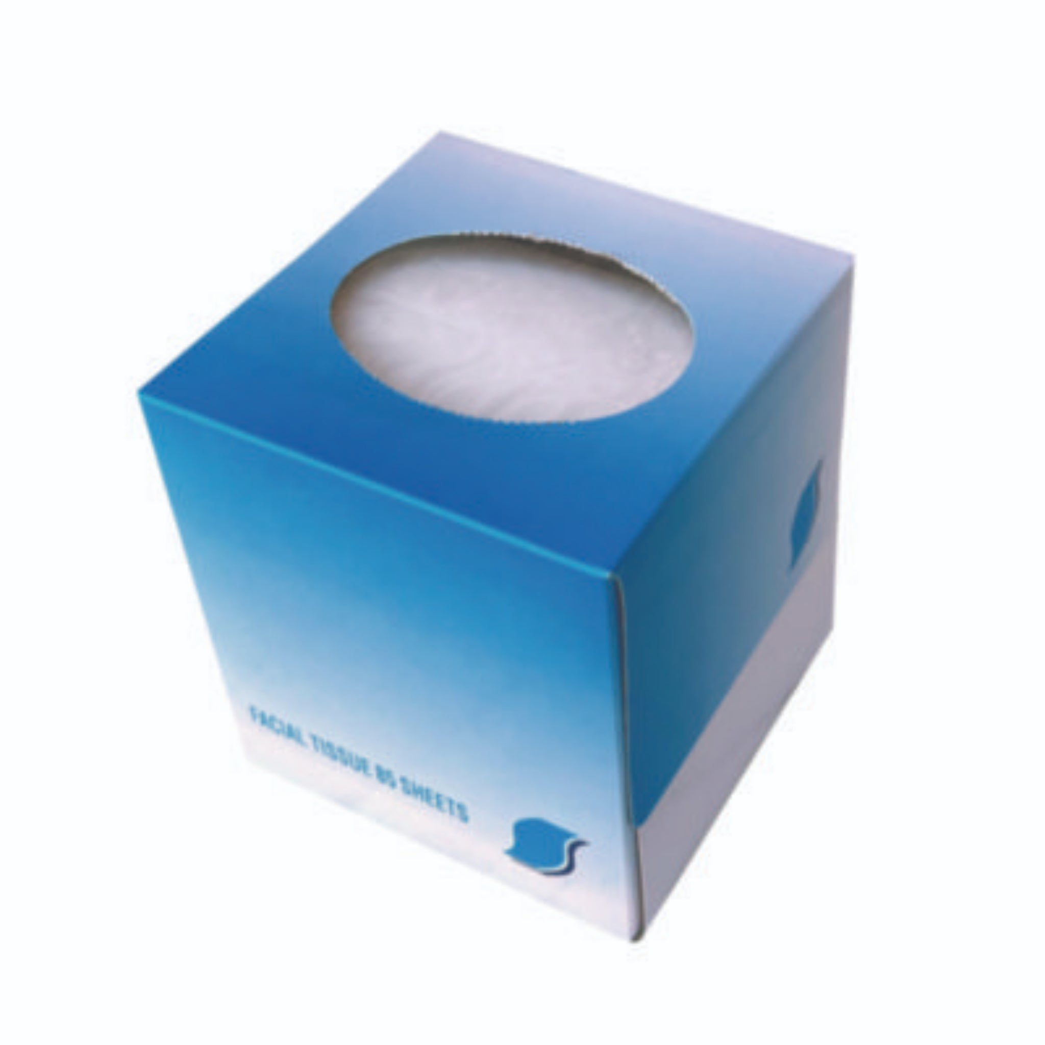 GEN GEN852E Facial Tissue Cube Box, Top View 1