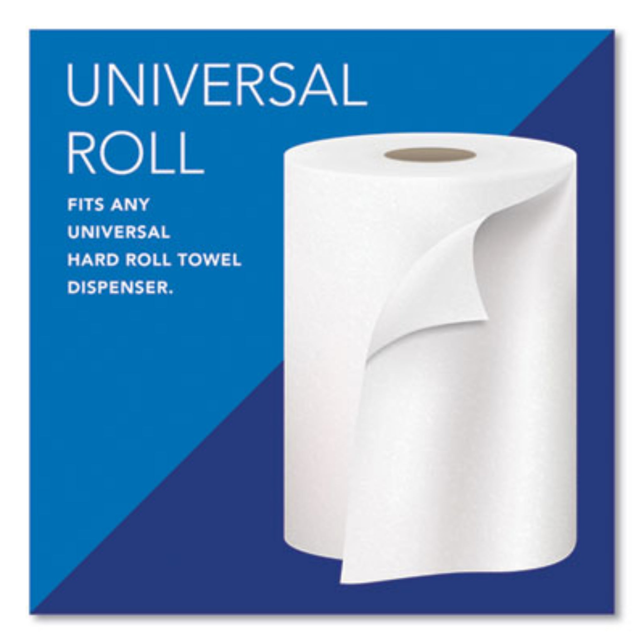 KIMBERLY-CLARK KCC01000 Essential High Capacity Hard Roll Towels for Business, Universal Roll