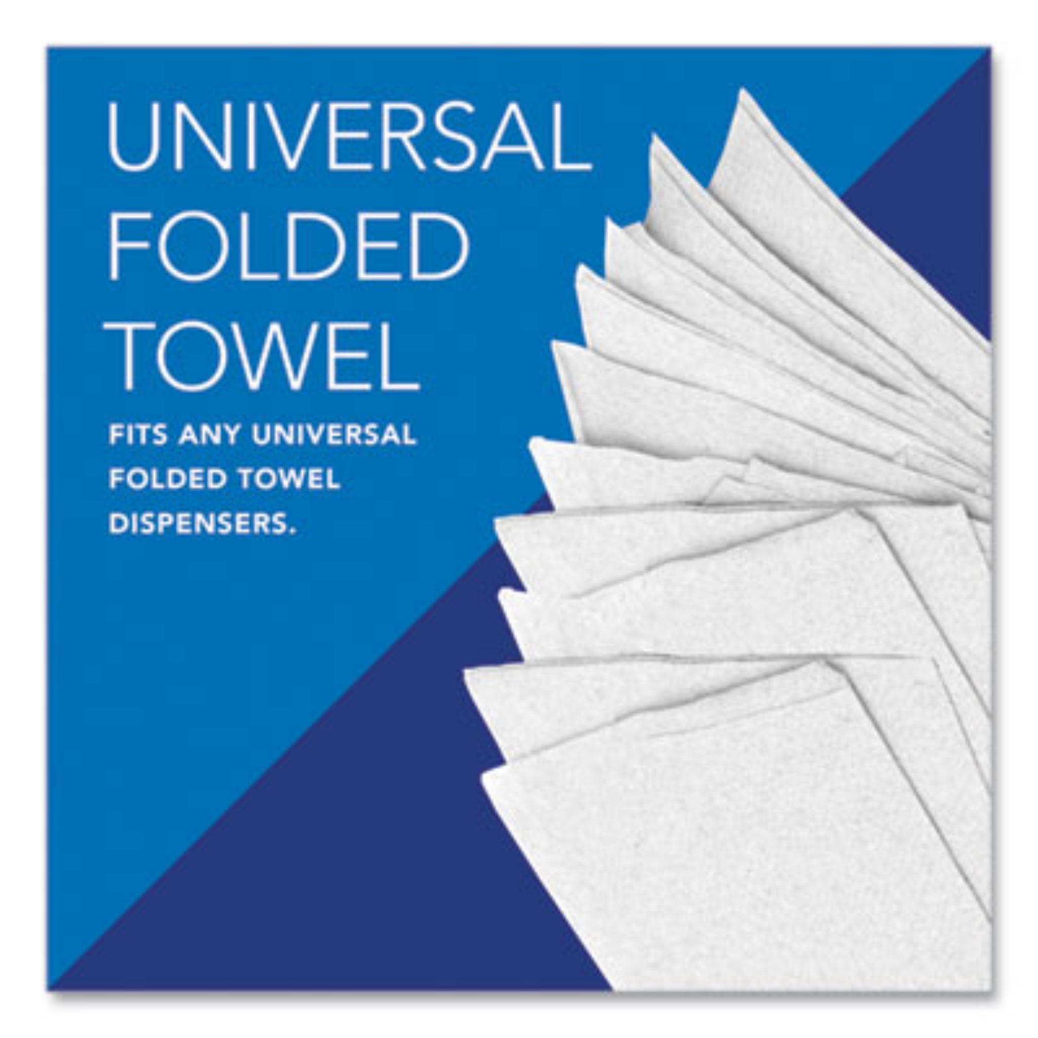 KIMBERLY-CLARK KCC01840 Essential Multi-Fold Towels, Universal Folded Towel