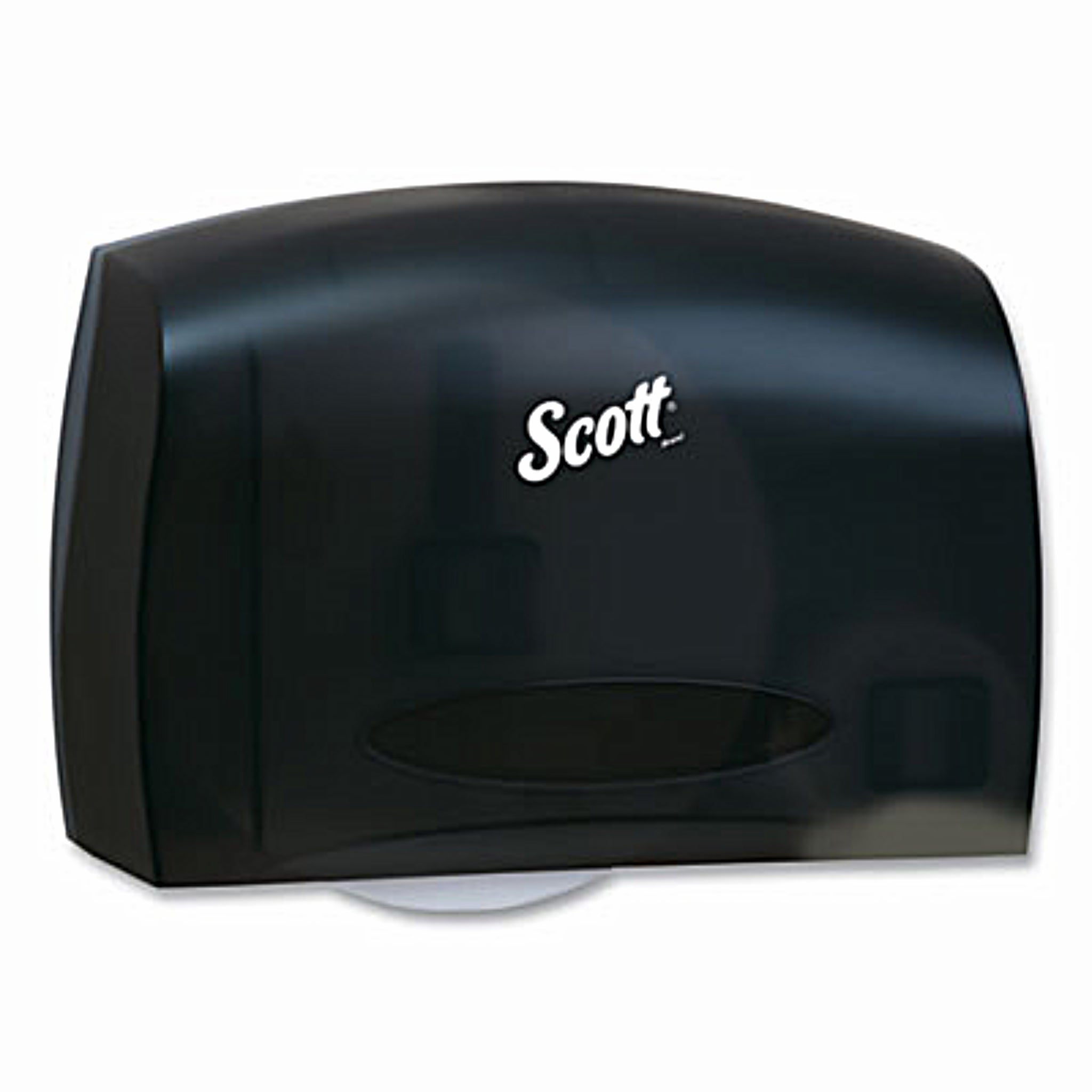 KIMBERLY CLARK Scott KCC09602 Essential Coreless Jumbo Roll Tissue Dispenser for Business, 14.25 x 6 x 9.75, Black, 1 Each