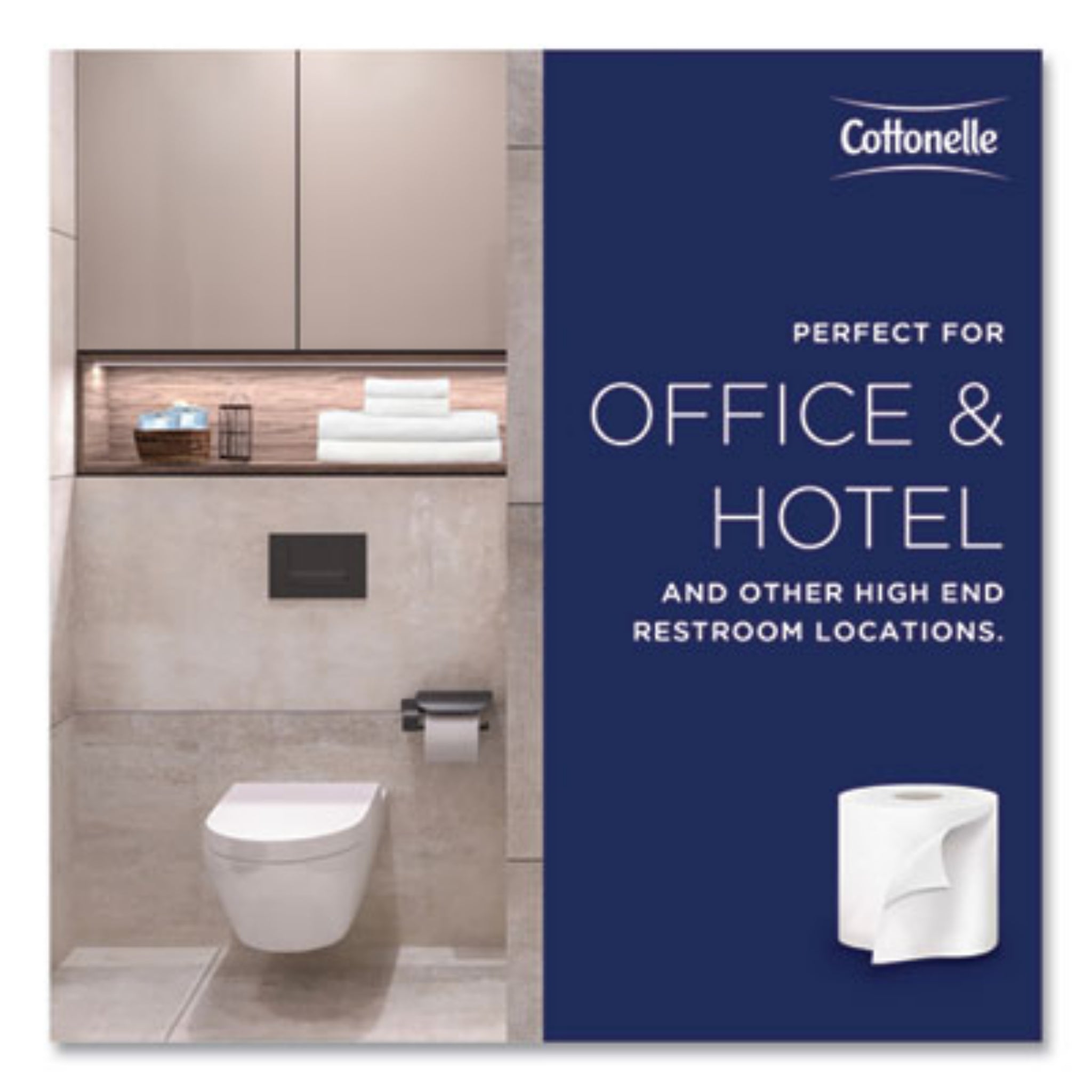 KIMBERLY-CLARK Cottonelle 17713 2-Ply Bathroom Tissue for Business, Office & Hotel