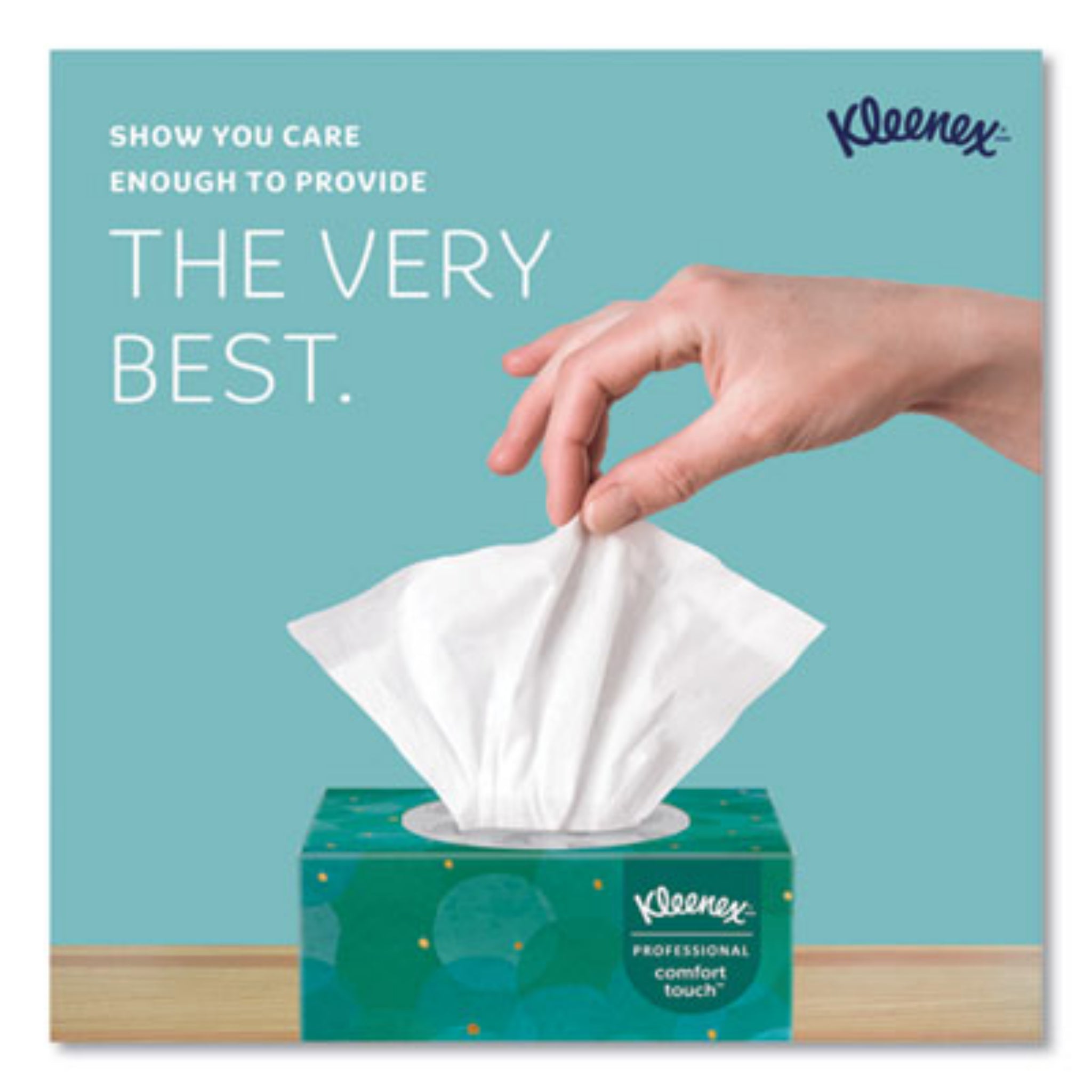 KIMBERLY-CLARK KCC21270BX Boutique White Facial Tissue, The Very Best