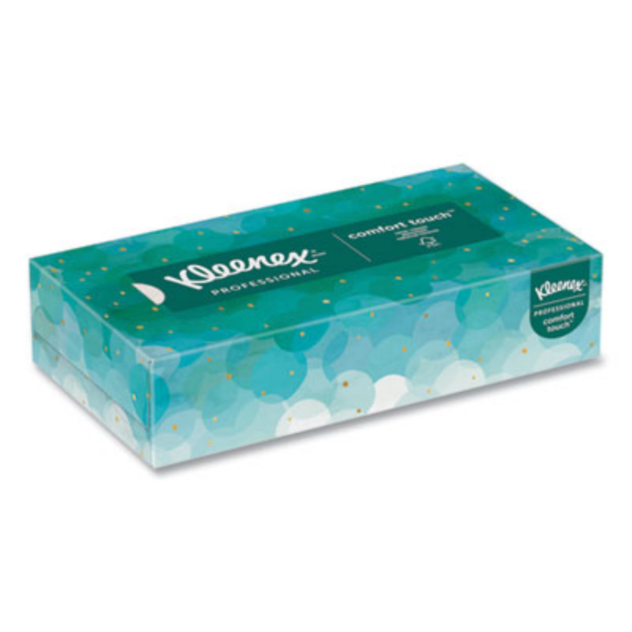 KIMBERLY-CLARK KCC21400BX White Facial Tissue for Business, 2-Ply, White, Pop-Up Box, Box of 100 Sheets, 1 Box