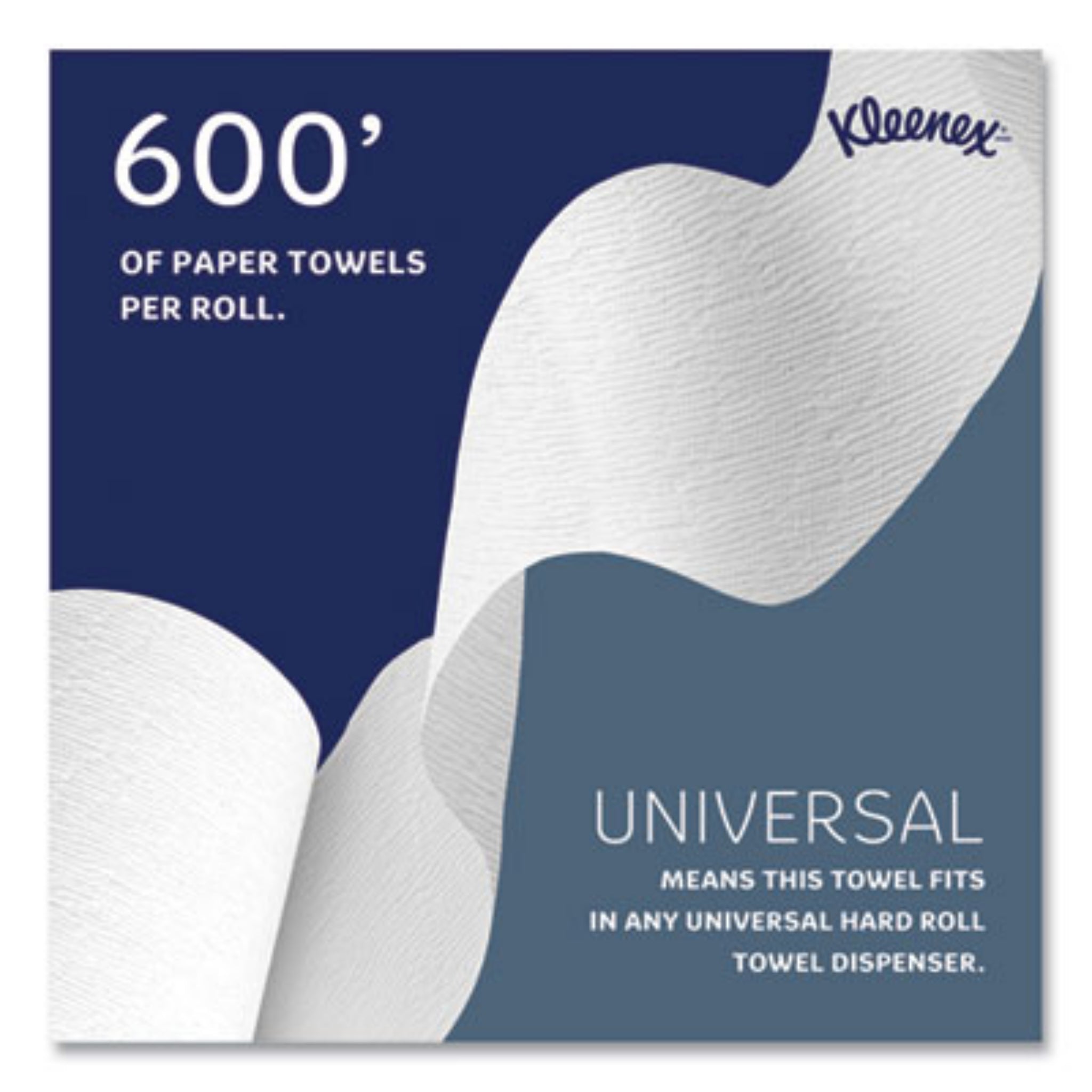 KIMBERLY-CLARK KCC50606 Hard Roll Paper Towels with Premium Absorbency Pockets, 600'