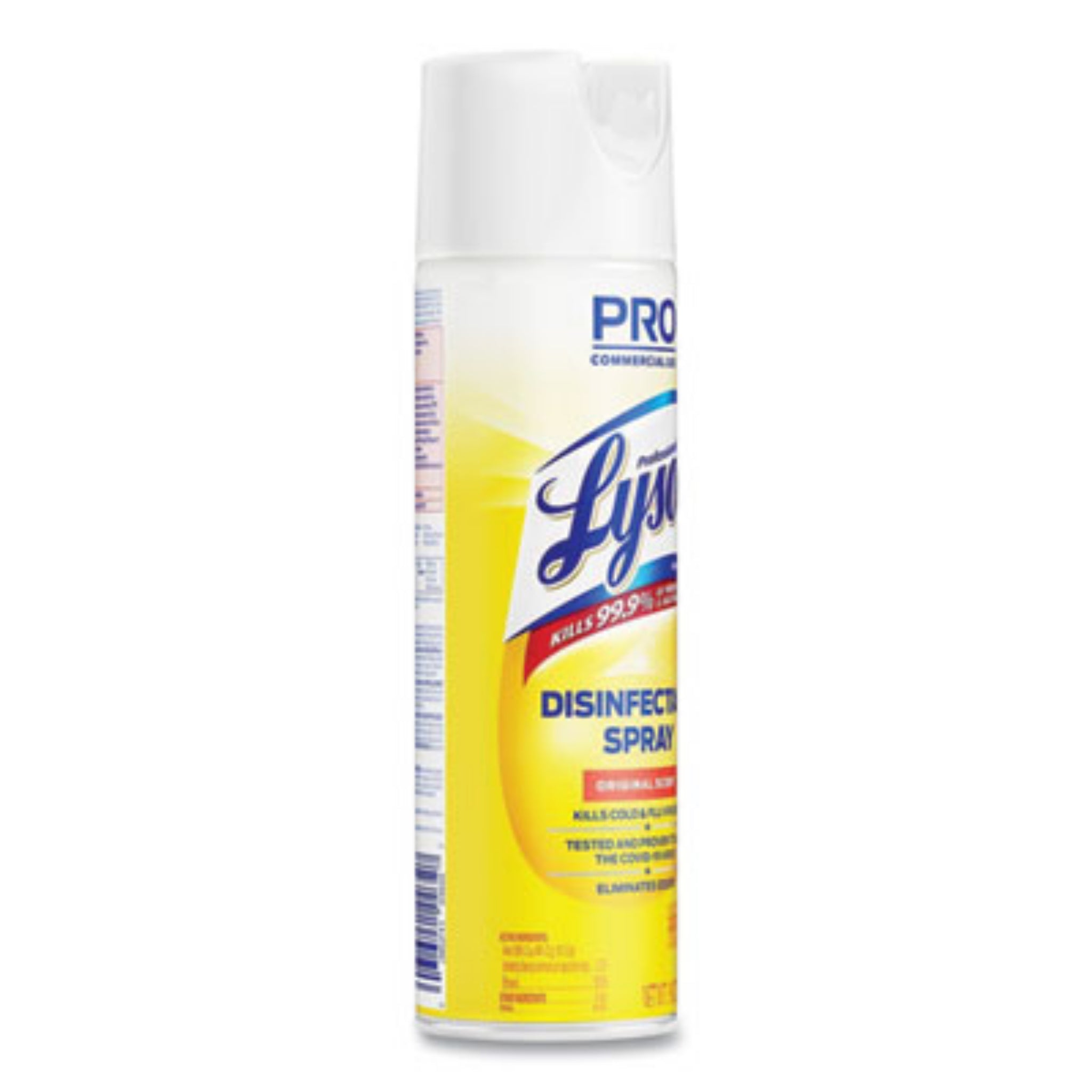 RECKITT BENCKISER RAC04650CT Disinfectant Spray, Side View