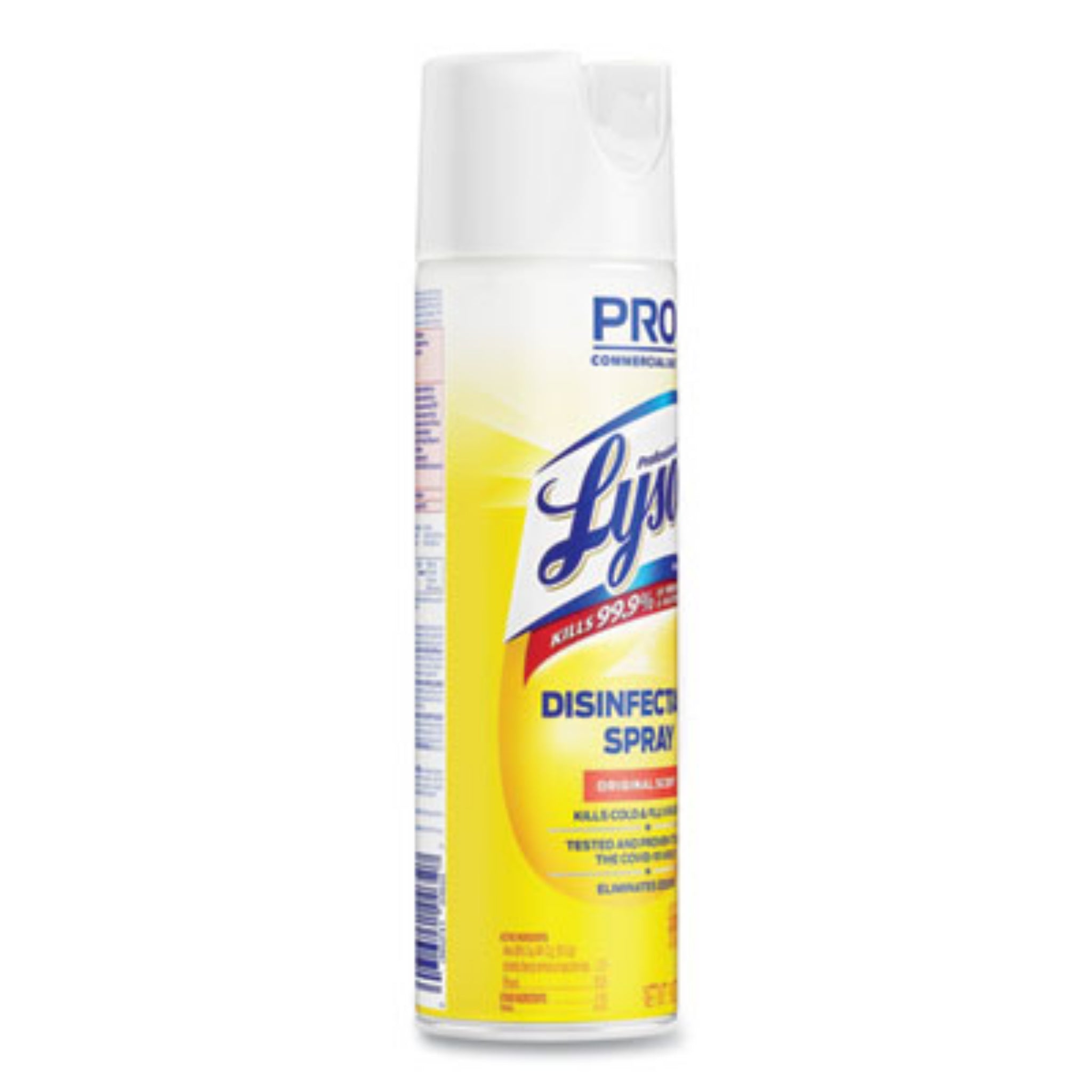 RECKITT BENCKISER RAC04650EA Disinfectant Spray, Side View