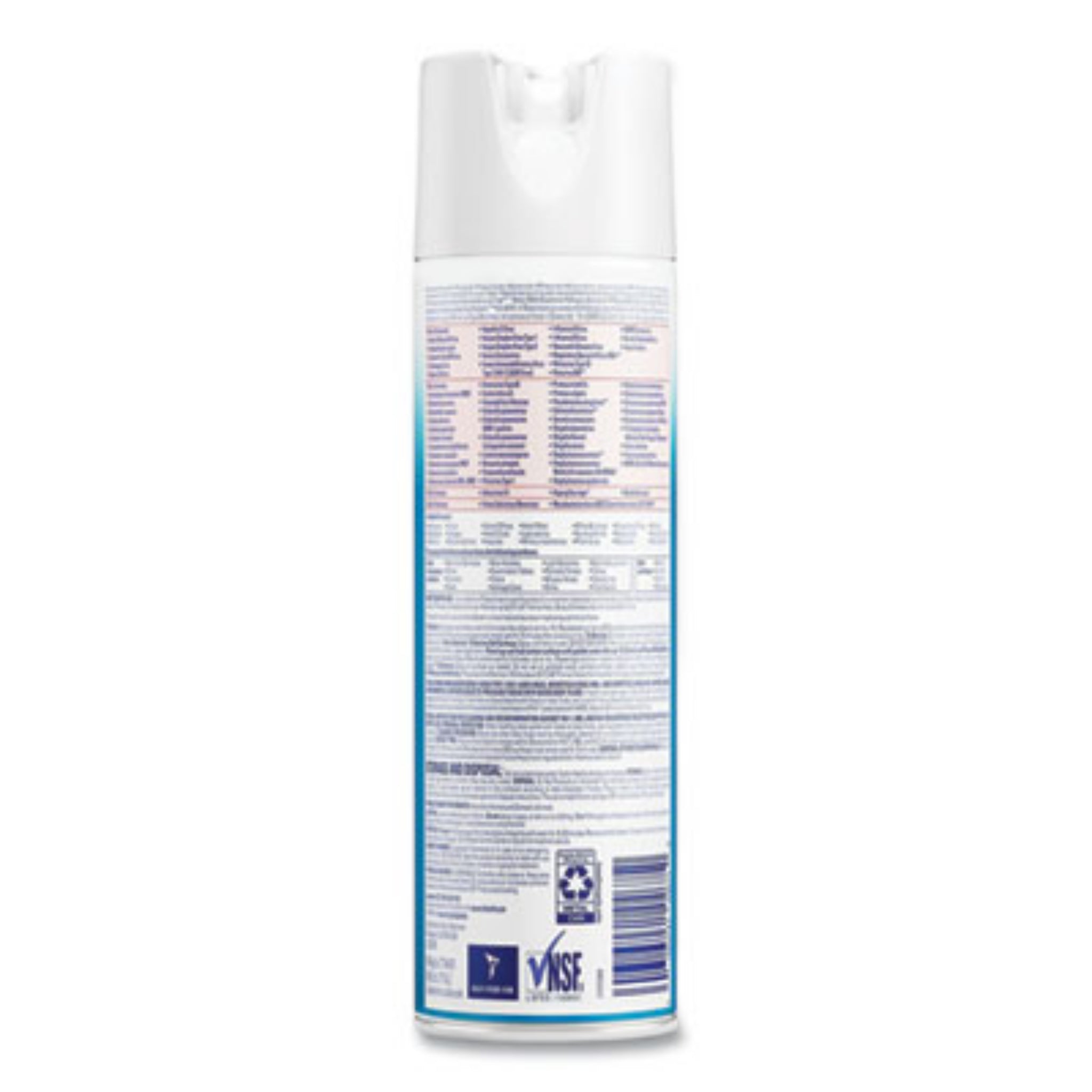 RECKITT BENCKISER RAC04675EA Disinfectant Spray, Back View