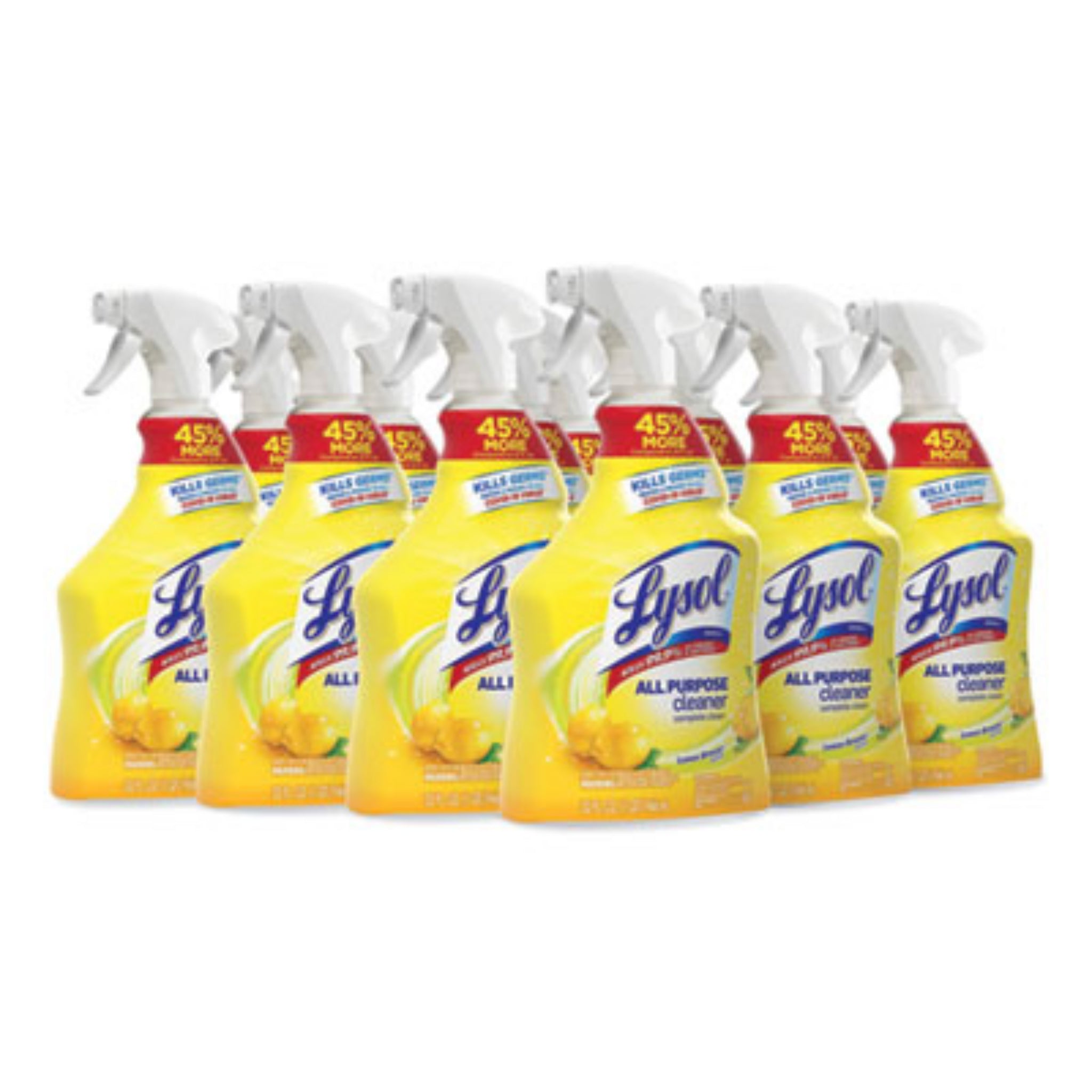 RECKITT BENCKISER RAC75352CT Ready-To-Use All-Purpose Cleaner, Lemon Breeze, 32 Oz Spray Bottle, Carton of 12