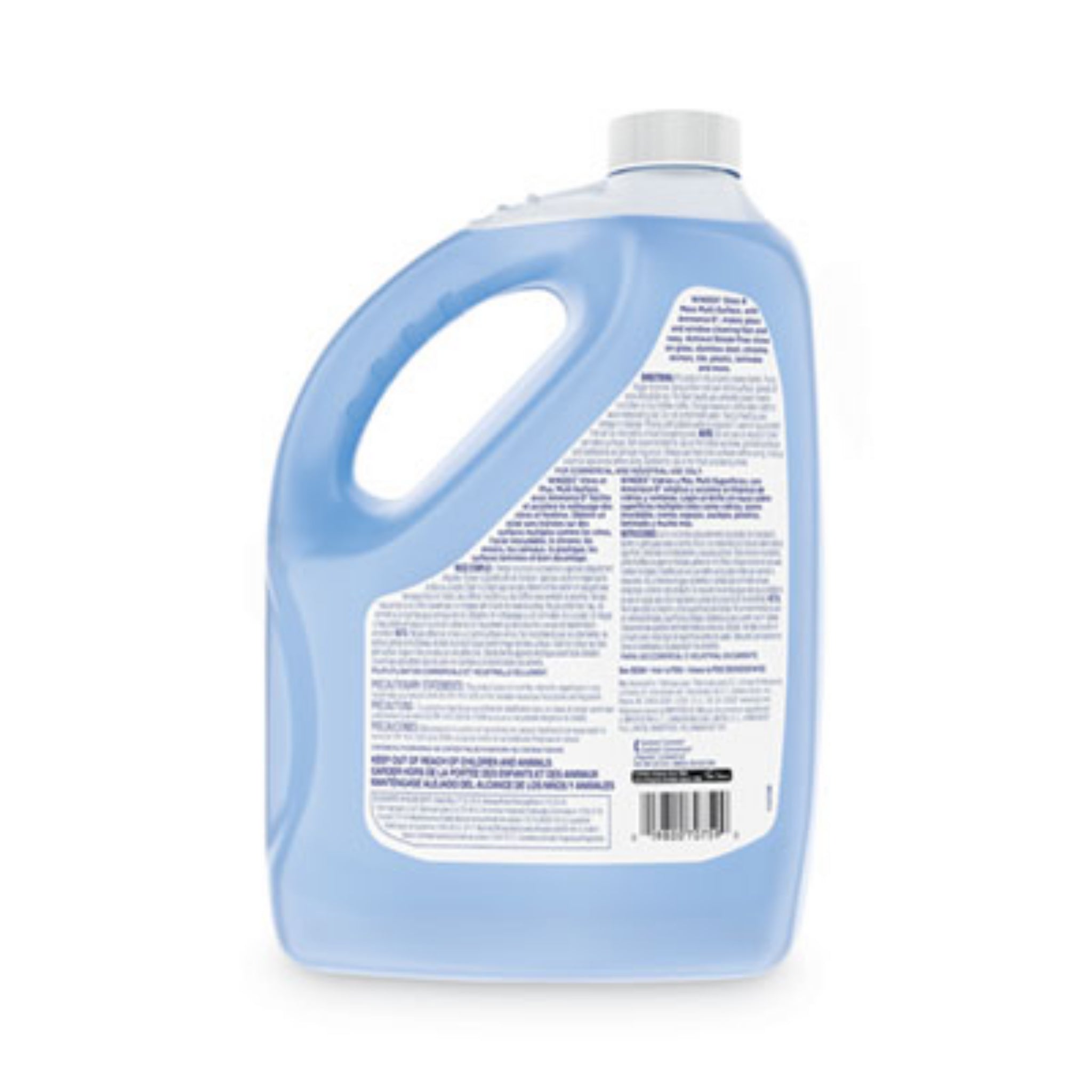 SC JOHNSON SJN696503 Glass Cleaner With Ammonia-D, Back View