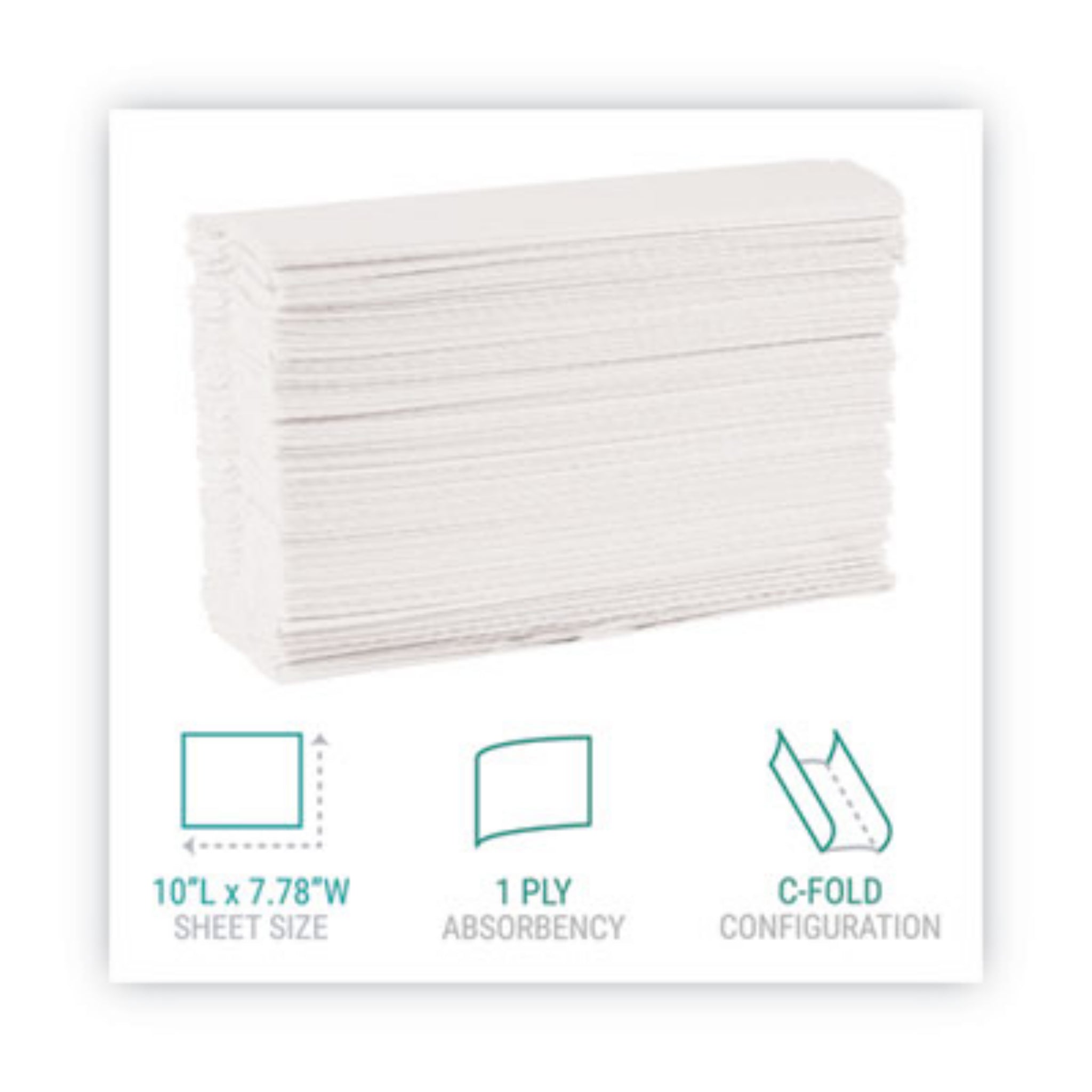 WINDSOFT WIN101 C-Fold Paper Towels, Details