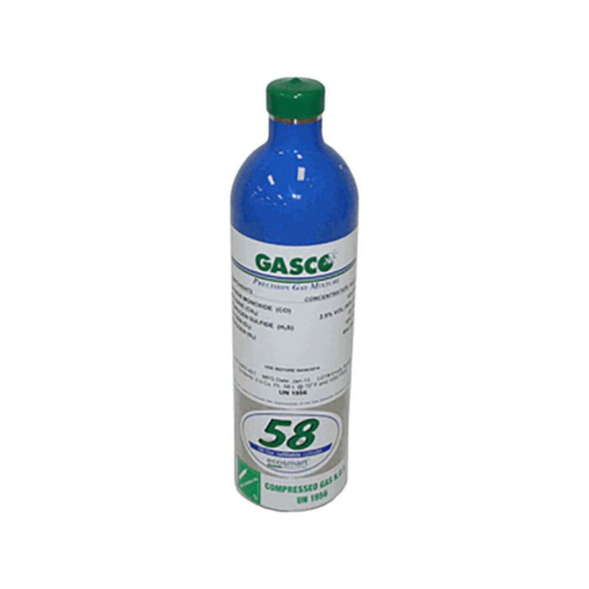 58 Liter Ammonia Calibration Gas, 50 PPM, Nitrogen