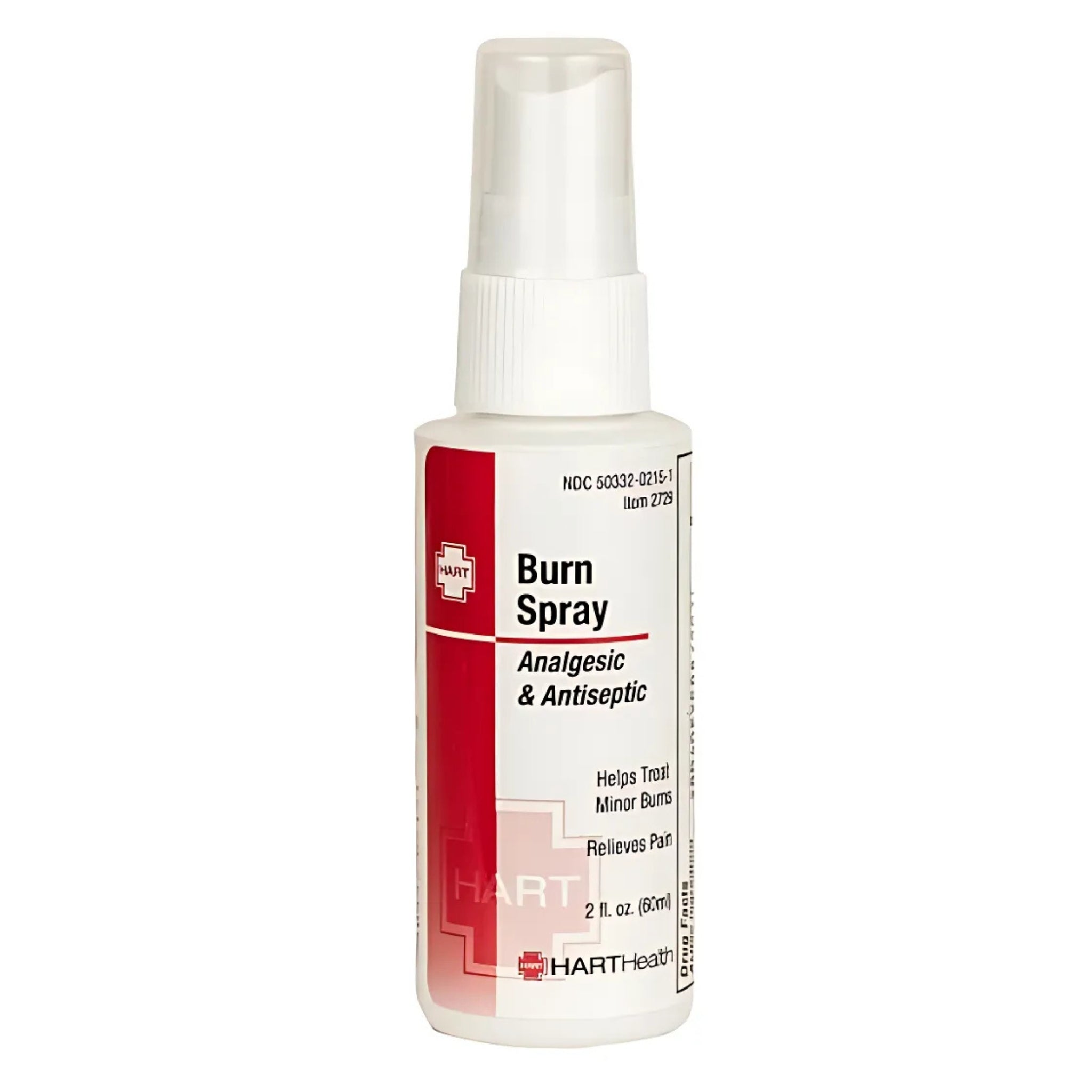 Hart Health 2729 Burn Spray with Lidocaine, 2 oz Pump Bottle, 1 Bottle, Main Image