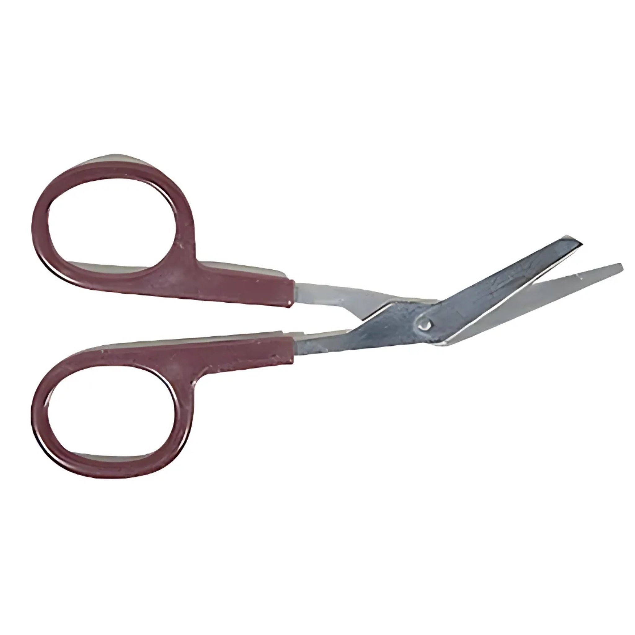 Hart Health 7343 Bandage Scissors, 4.5 inch, Maroon Handles, 1 Each, Main Image_02