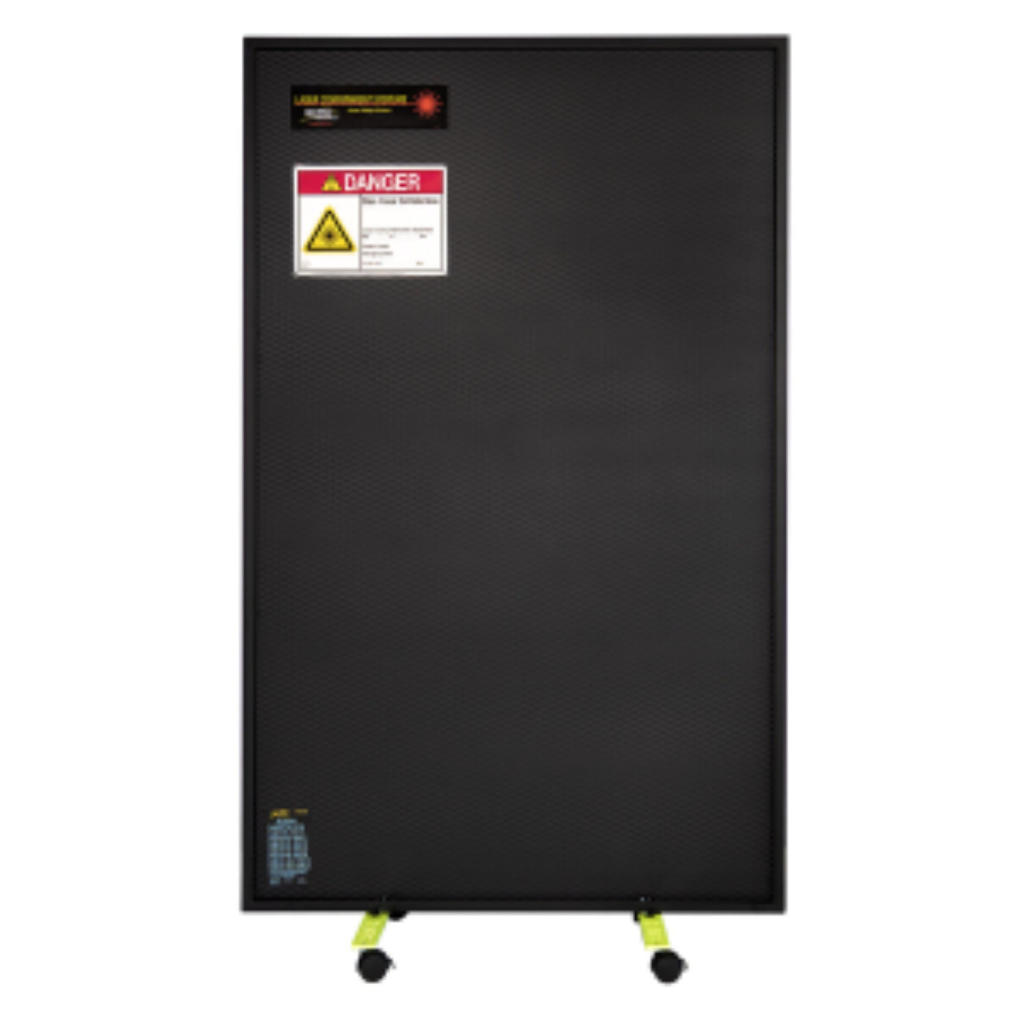 Kentek Laser Safety PT-EVG Ever-Guard® Freestanding Laser Barrier Panel, Casters, 1 Each, Main Image