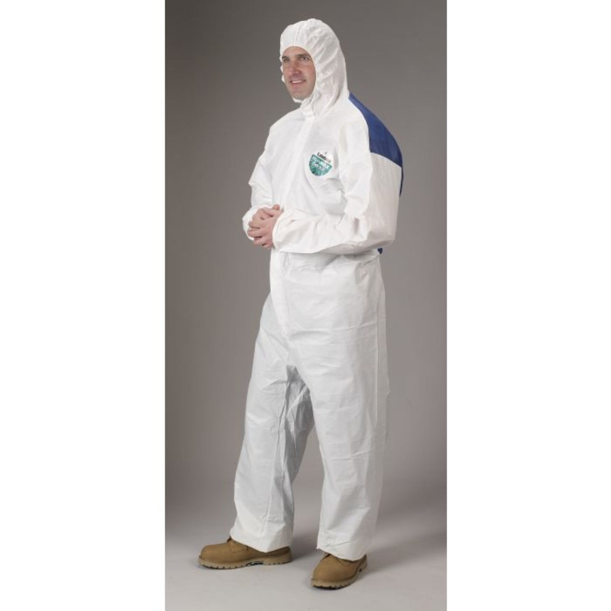 Lakeland MicroMax NS COL428 Cool Suit Coveralls, White, Case of 25, Main Image