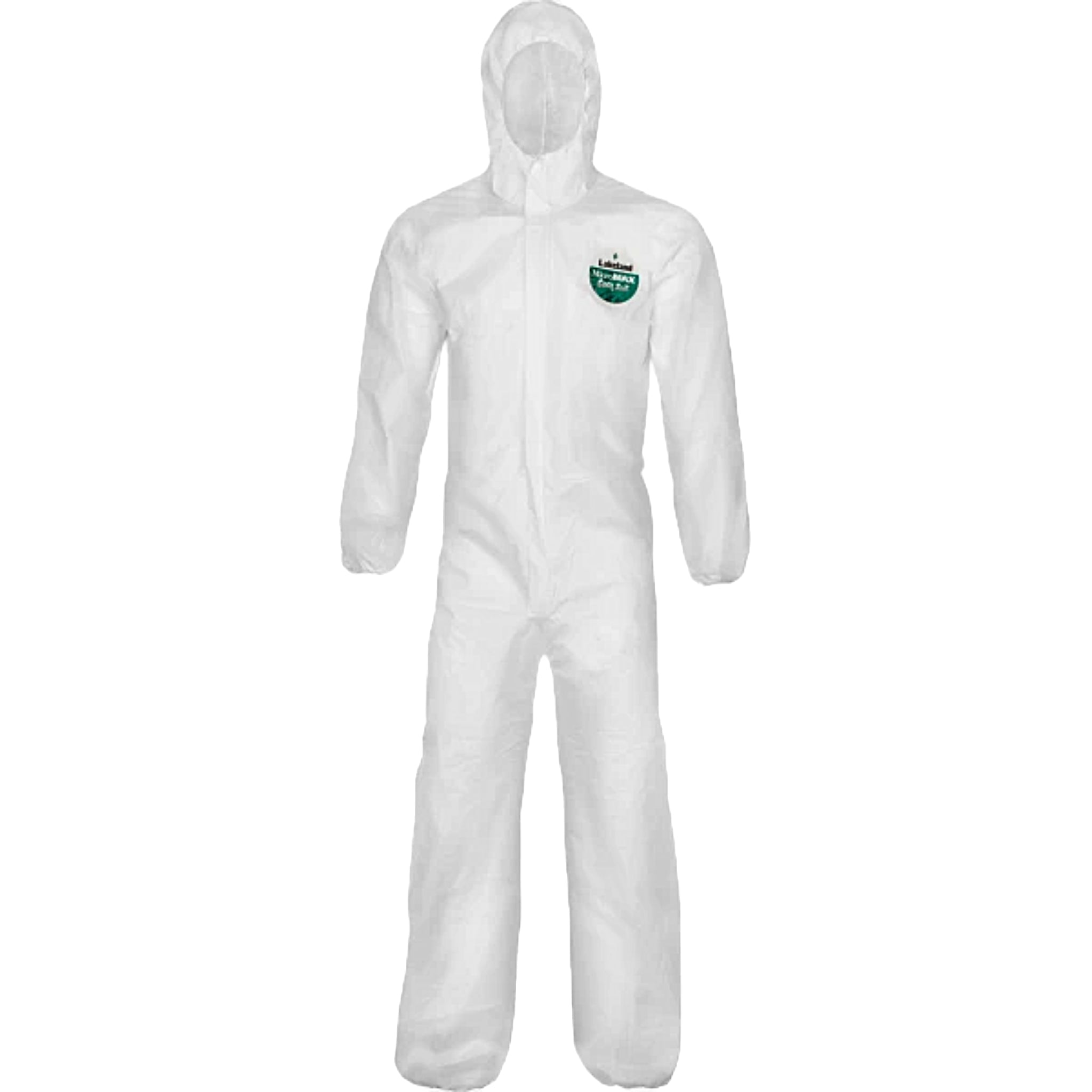 Lakeland MicroMax NS COL428 Cool Suit Coveralls, White, Case of 25, Front View