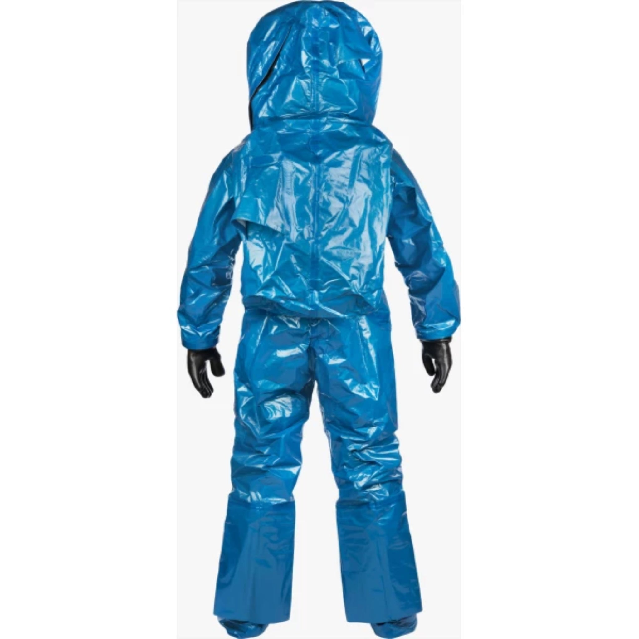 Lakeland Interceptor Plus INT640B Level A Encapsulated Suit - Front Entry, Blue, 1 Each, Back View