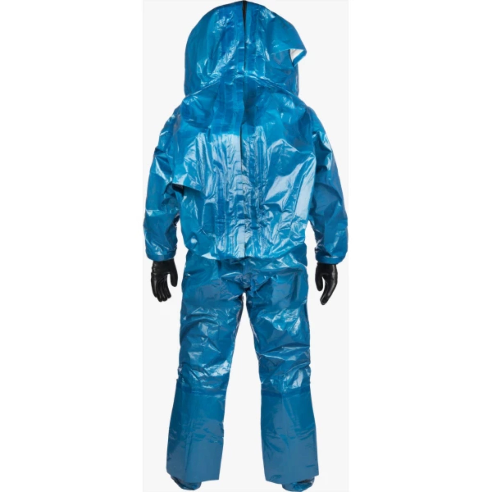 Lakeland Interceptor Plus INT650B Level A Encapsulated Suit - Rear Entry, Blue, 1 Each, Back View