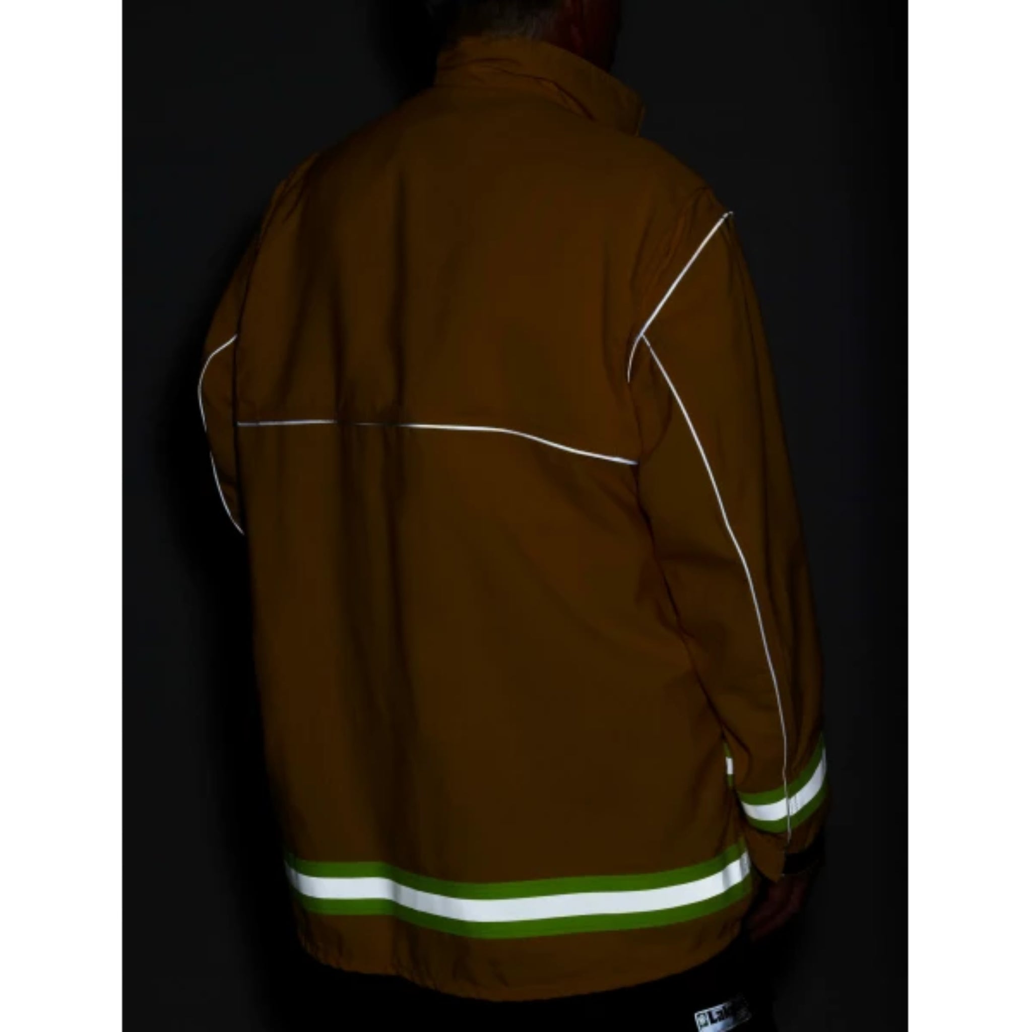 Lakeland WLSCTI26 OSX Indura Cotton Wildland Fire Coat, 1 Each, 3M Scotchlite 2" Reflective Material