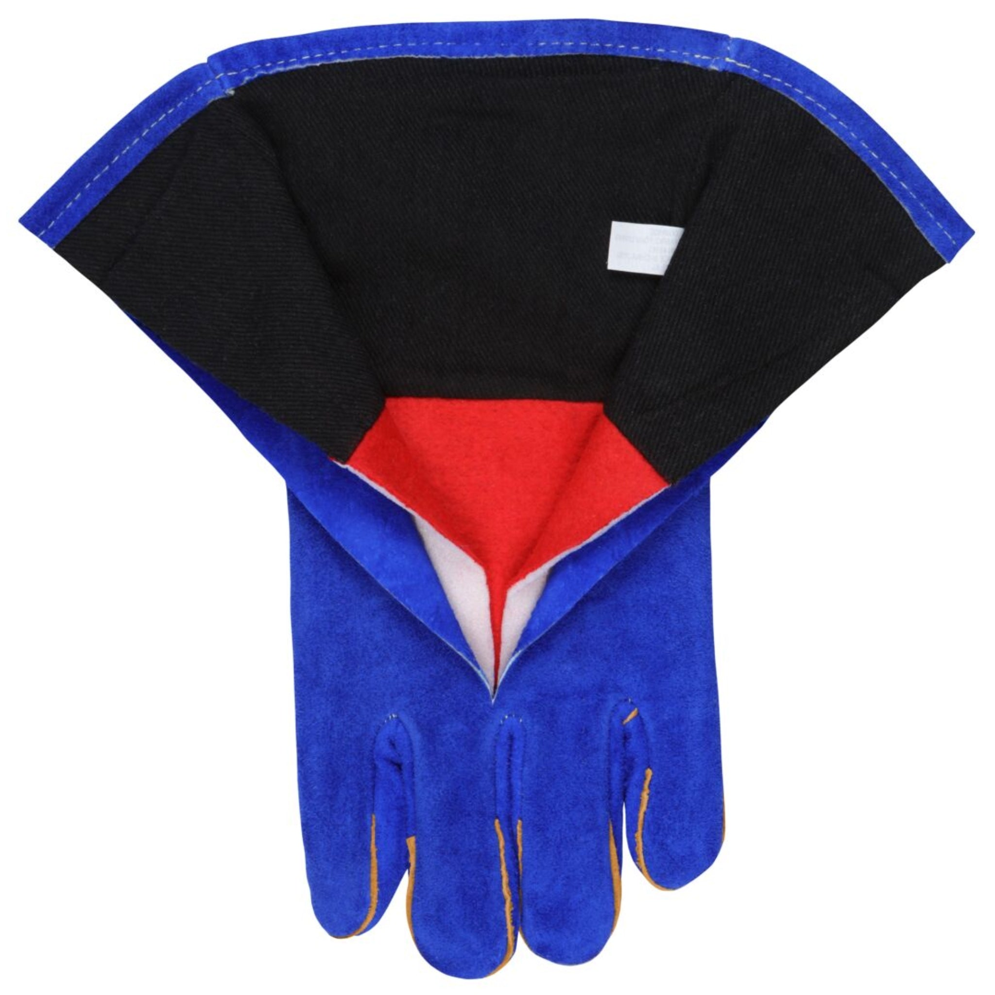 MCR Safety 4500 Foam Lined Select Shoulder Leather Welding Work Gloves, Blue, X-Large, 1 Pair, Layers