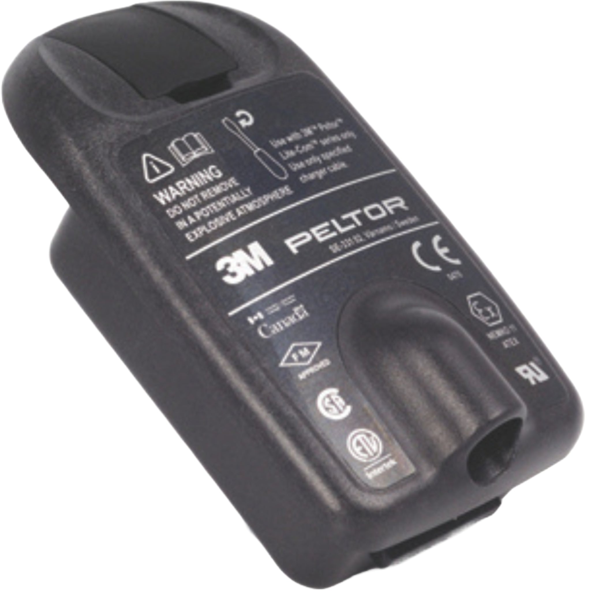 3M Peltor ACK08-50 Battery Pack, Black, Main Image