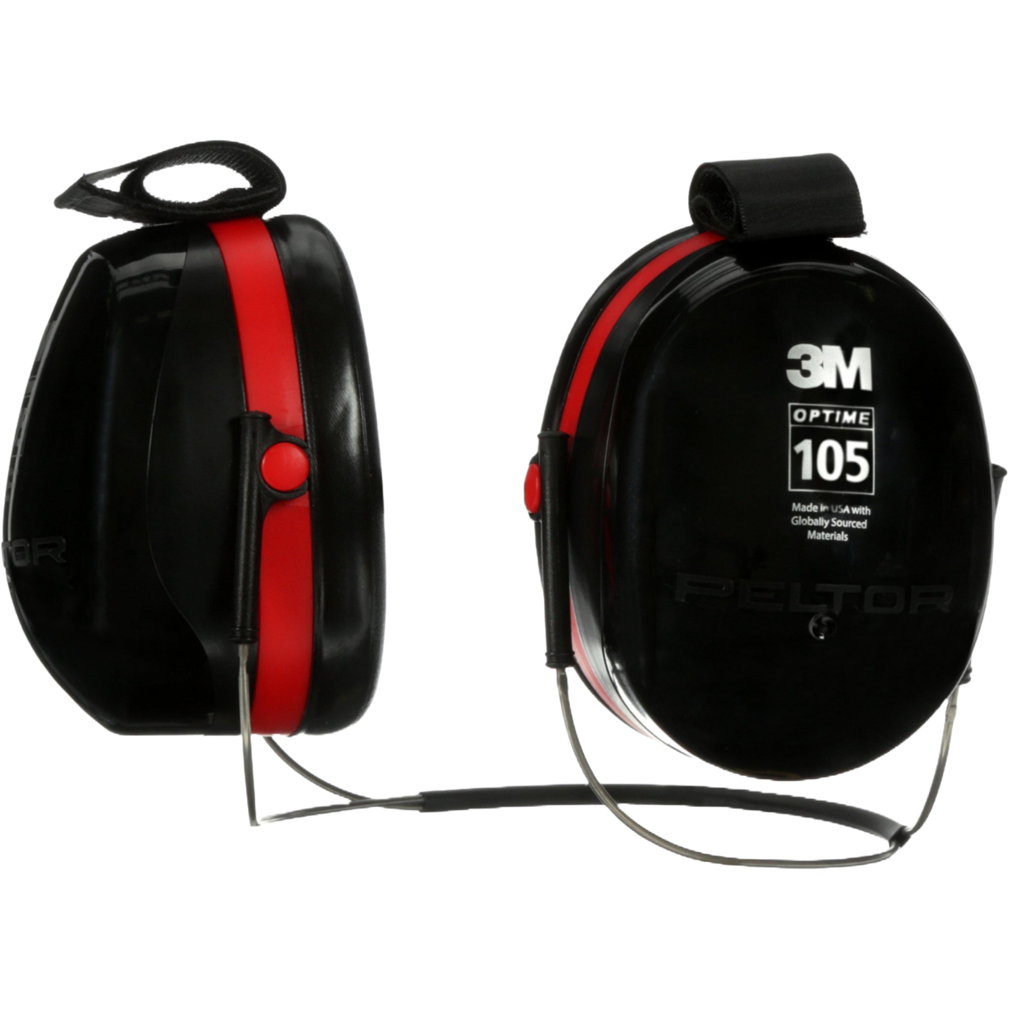 3M™ Peltor™ H10B Optime™ 105 Behind-the-Head Earmuffs, Left Side View