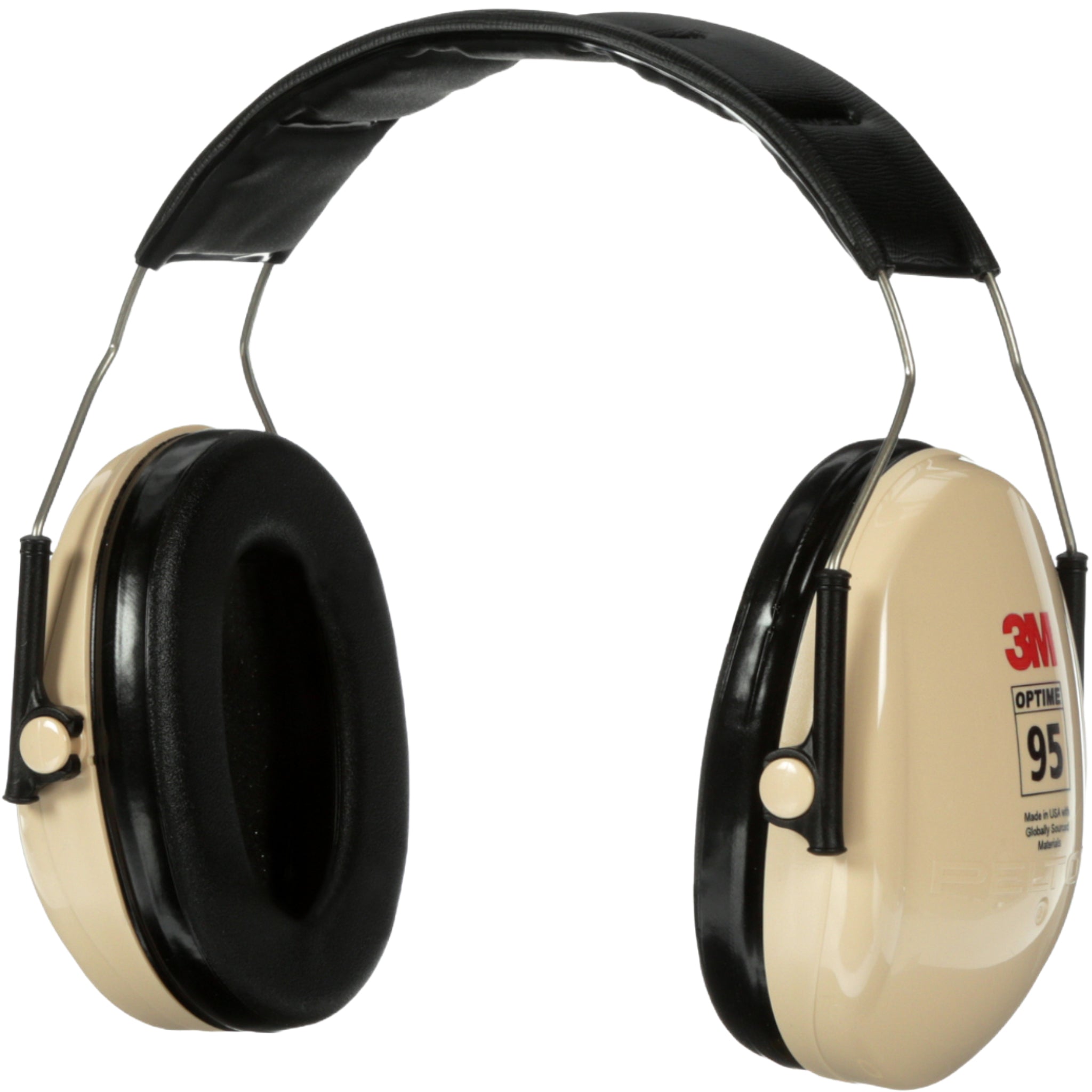 3M Peltor H6A-V Optime 95 Low-Series Earmuffs, Left Side View