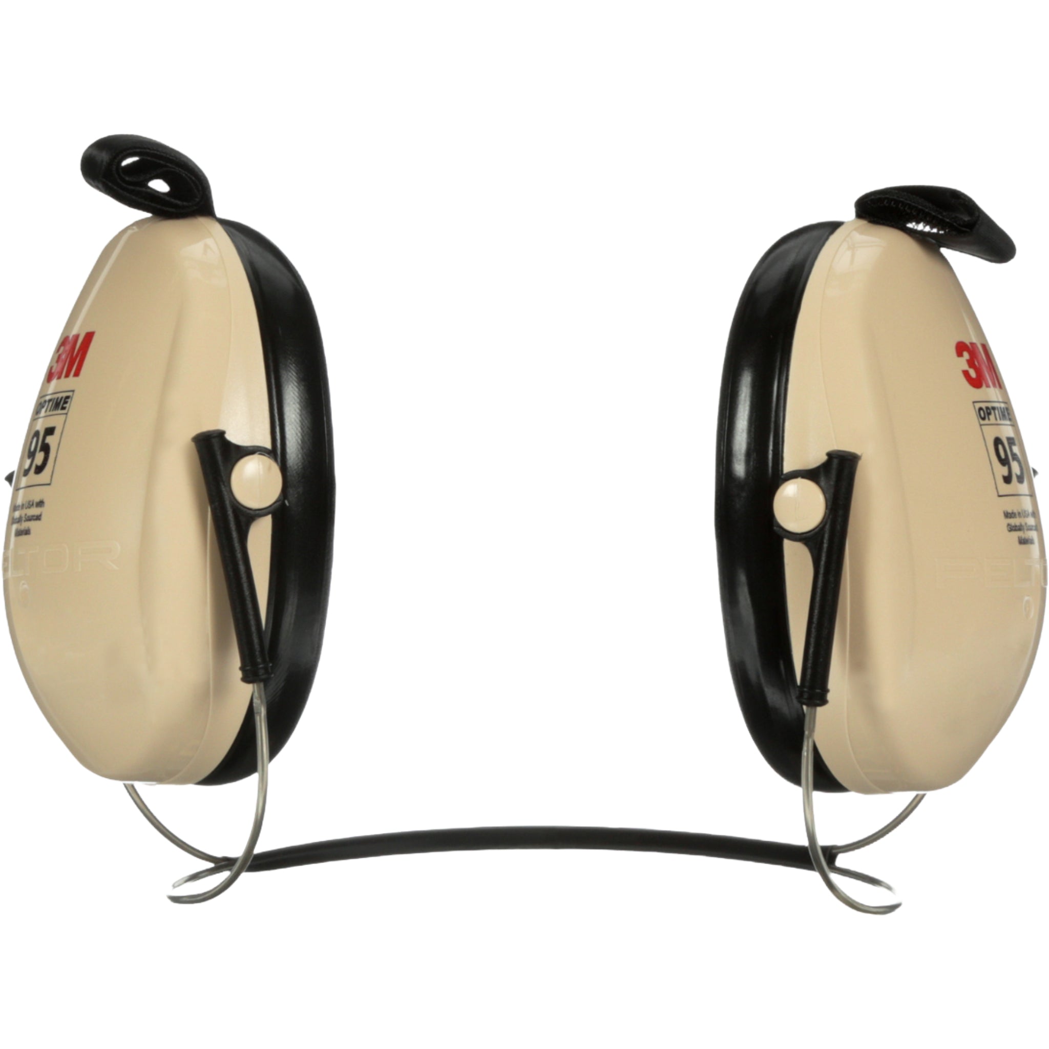 Peltor H6 Low Series Earmuffs-Behind The Neck Model, Front View