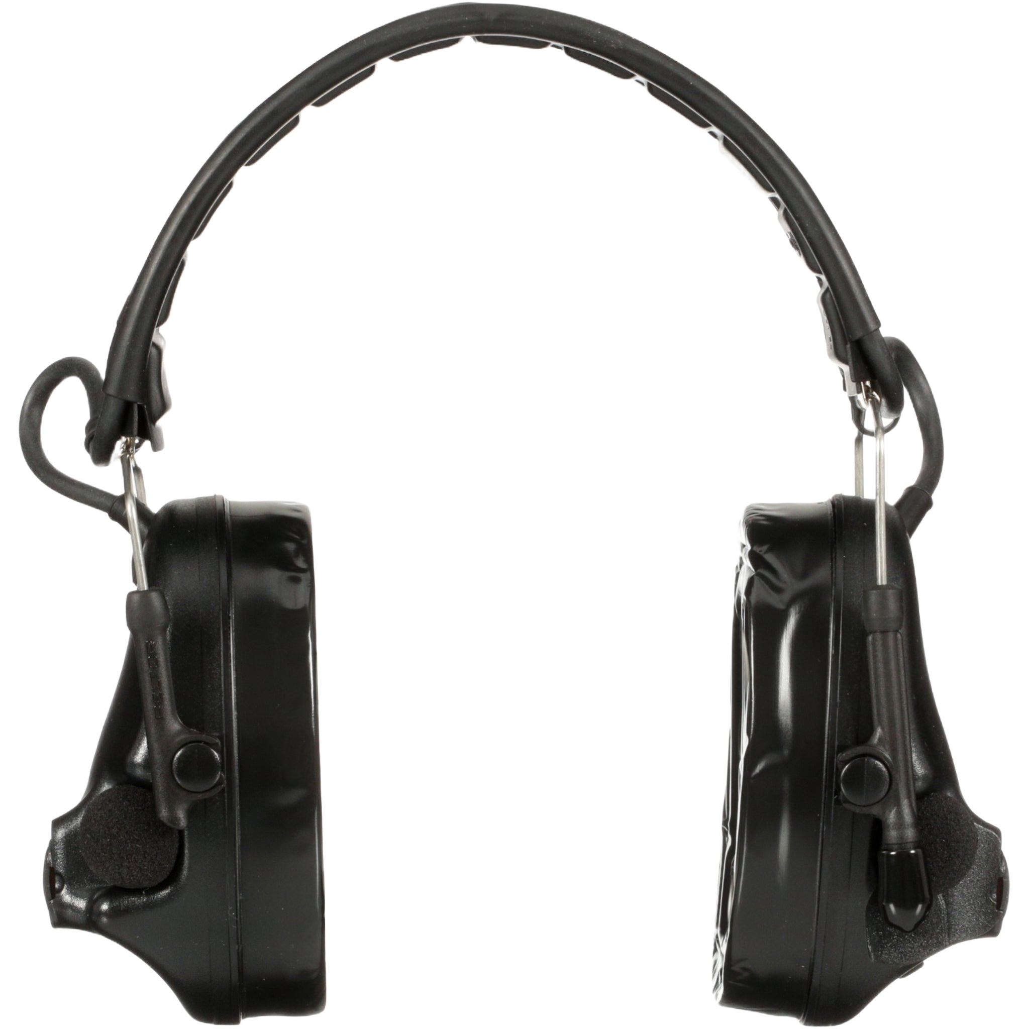 3M Peltor MT20H682FB-09 SV SwatTac V Hearing Defender Headset, Foldable, Black, Front View