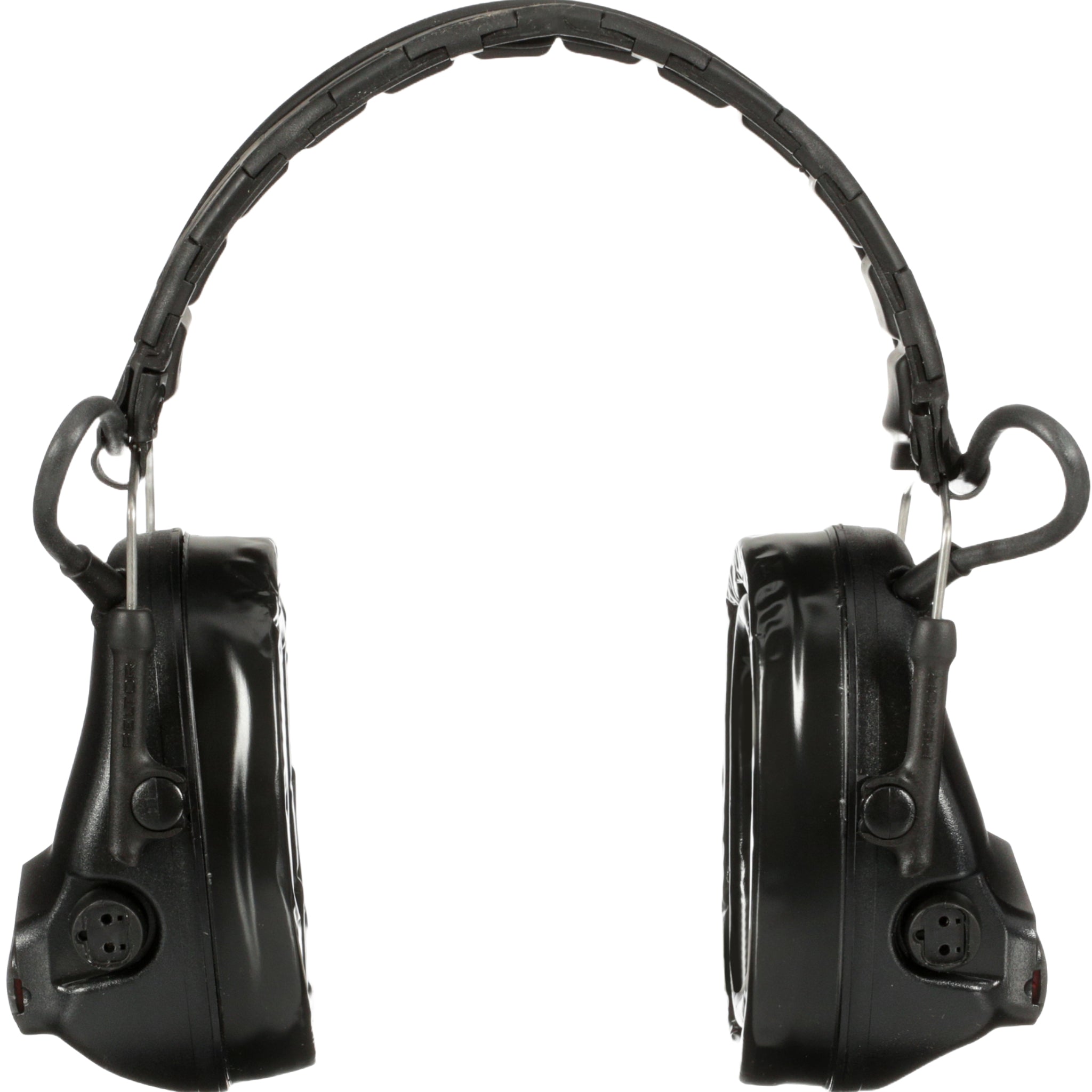 3M Peltor MT20H682FB-09 SV SwatTac V Hearing Defender Headset, Foldable, Black, Rear View