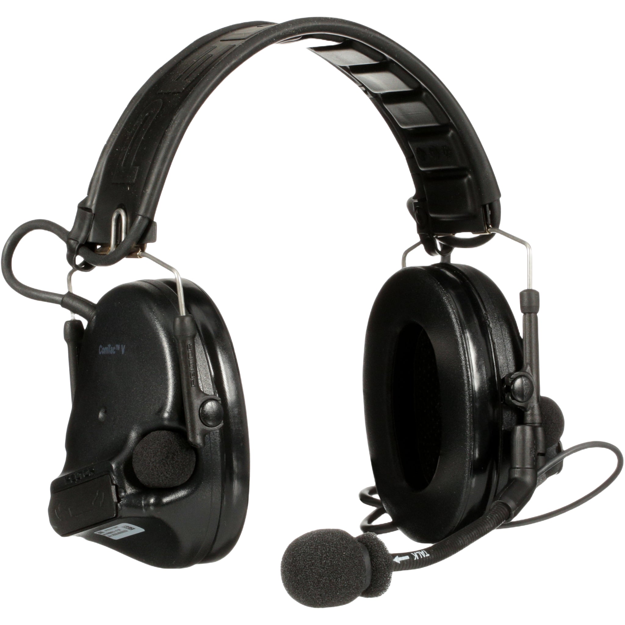 3M Peltor MT20H682FB-47 SV SwatTac V Headset, Foldable, Single Lead, Black, Main Image