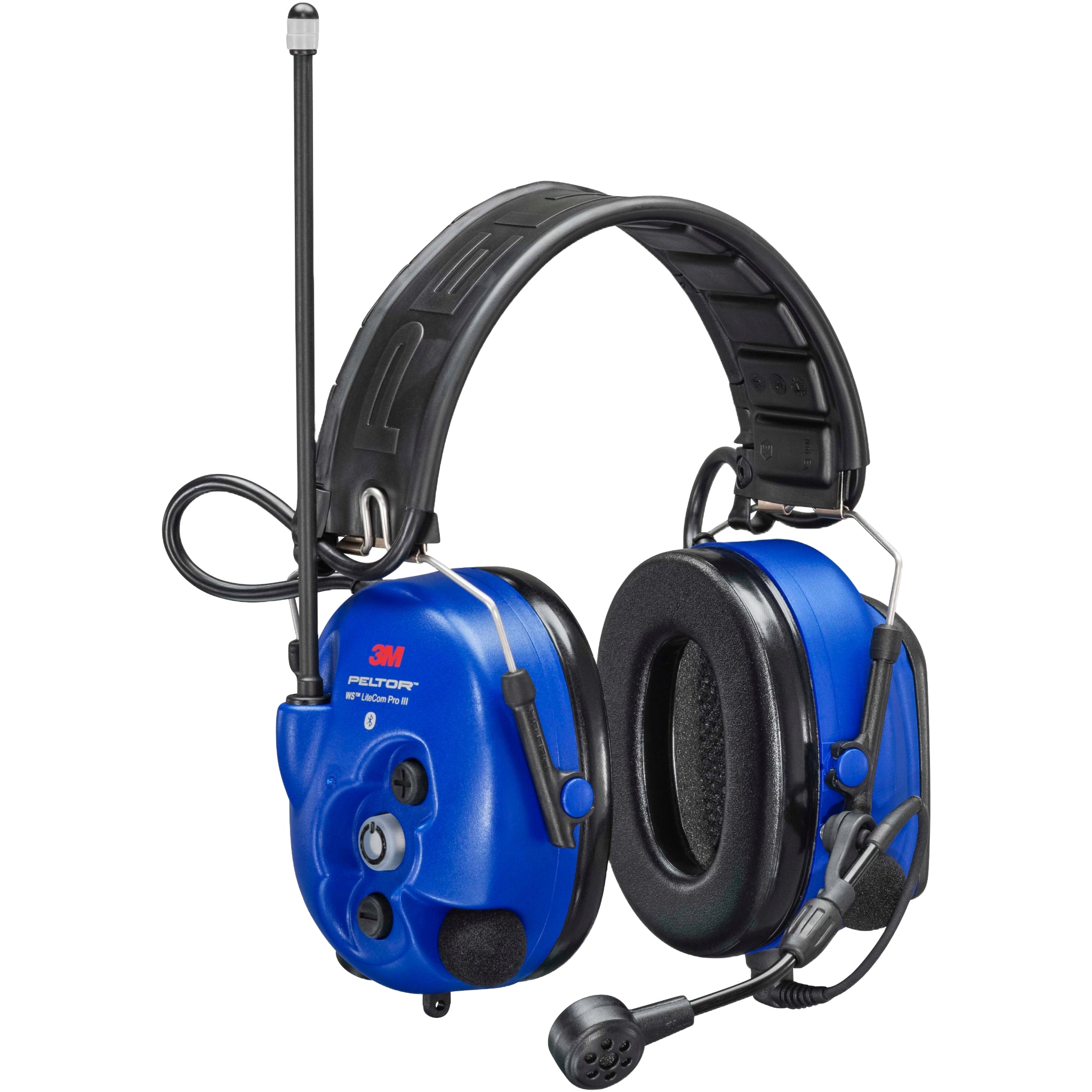 3M Peltor MT73H7F4D10NA-50 WS LiteCom PRO III Headset - Headband - Intrinsically Safe, Main Image