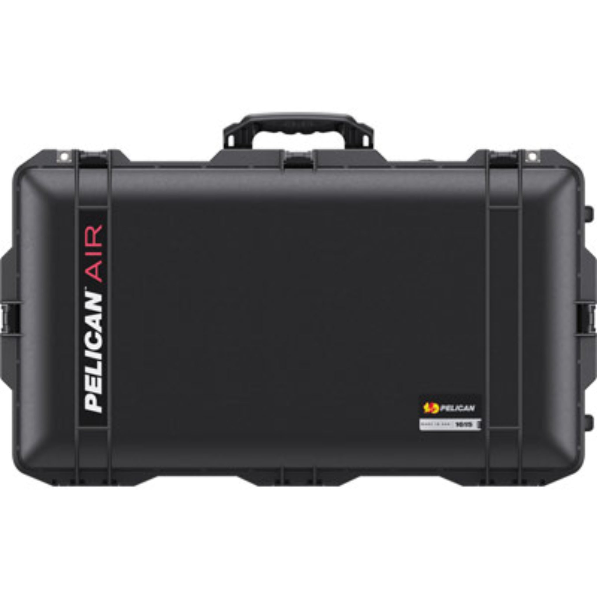 Pelican 1615 016150-0011-110 Air Case, No Foam, Black, Front View