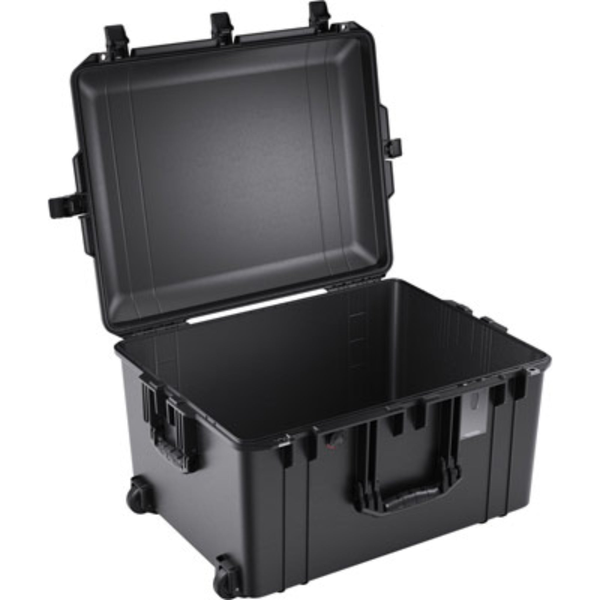 Pelican 1637 016370-0011-110 Air Case, No Foam, Black, Opened View