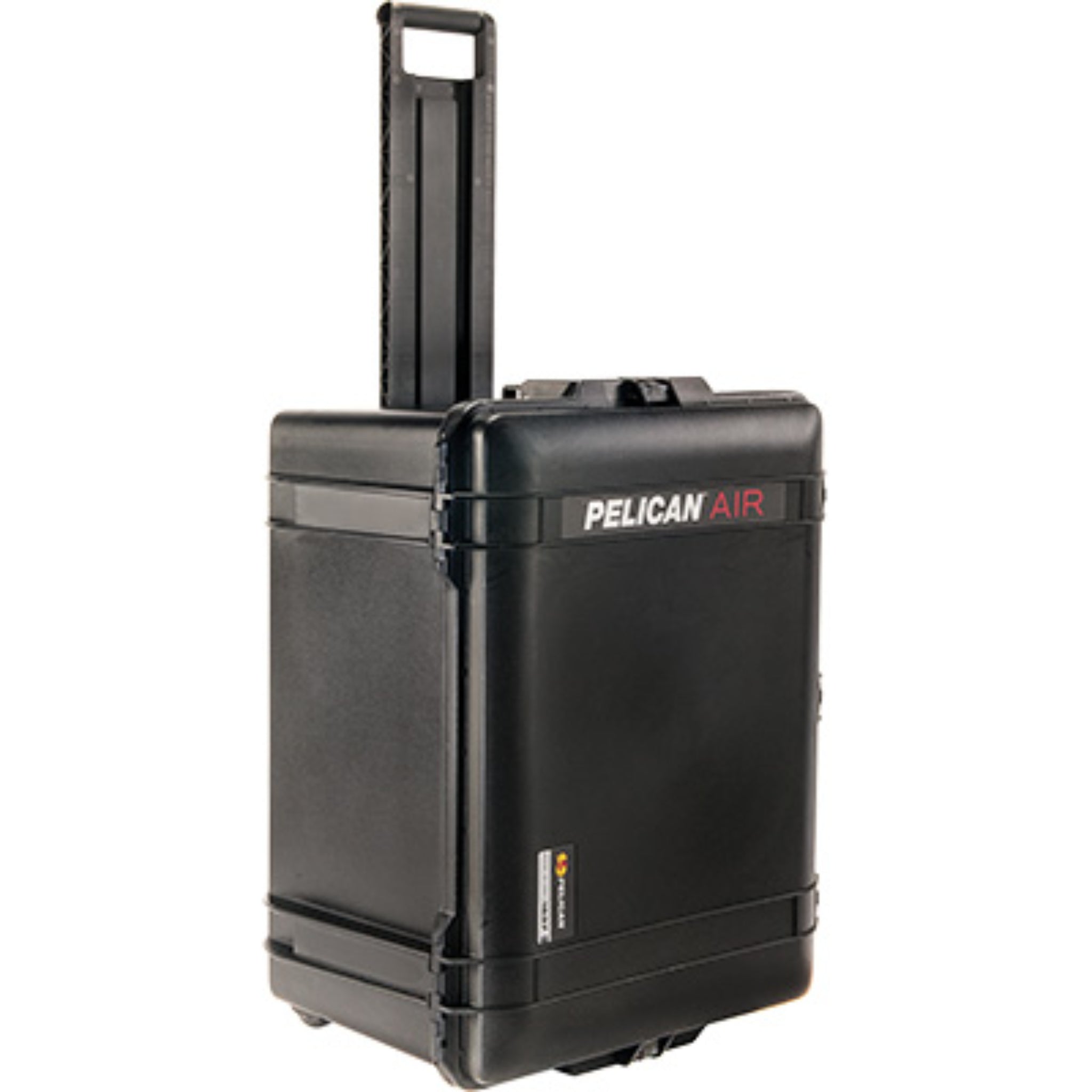 Pelican 1637 016370-0011-110 Air Case, No Foam, Black, Angled View