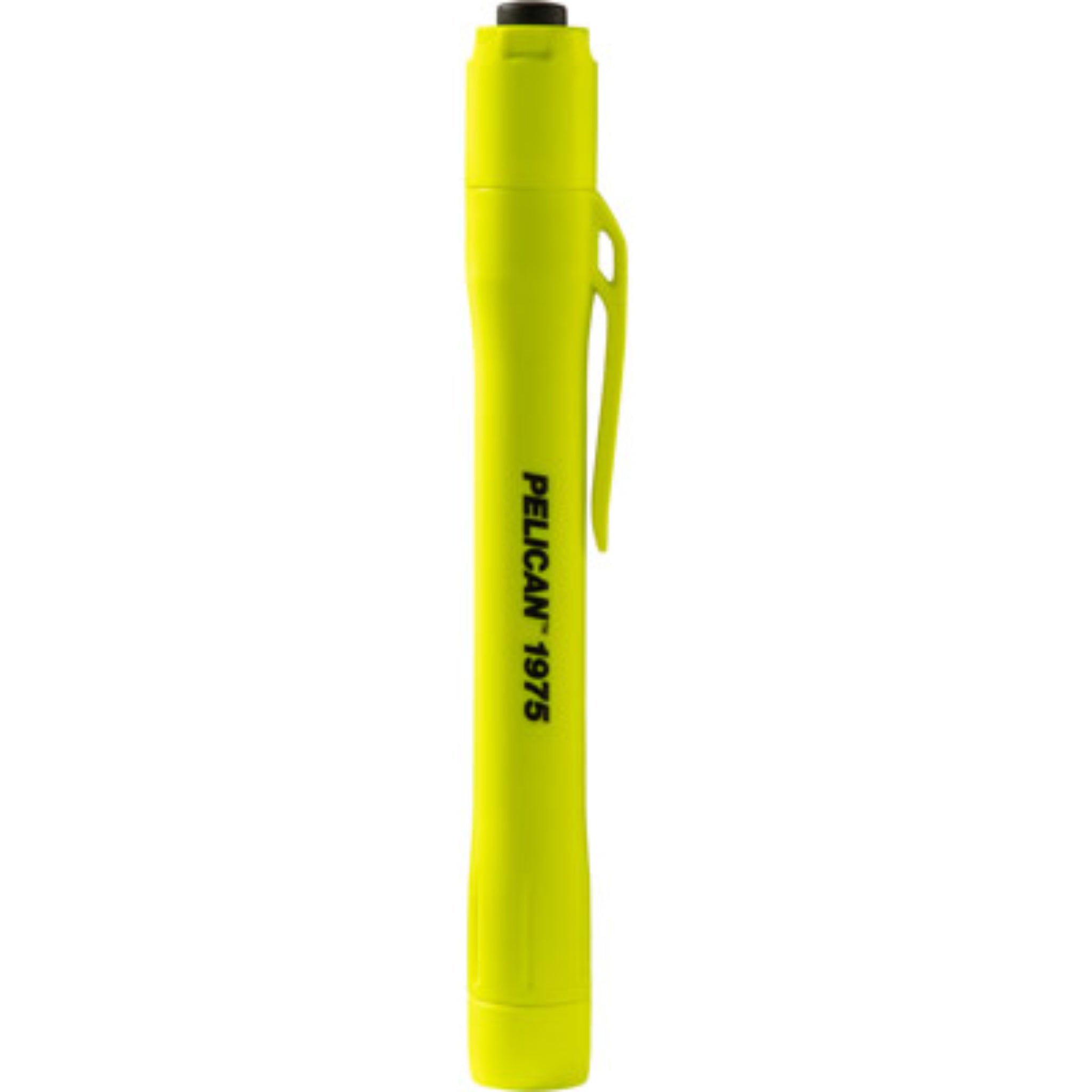 Pelican 1975 019750-0100-245 117 Lumens Flashlight, Hi Vis Yellow, Vertical View