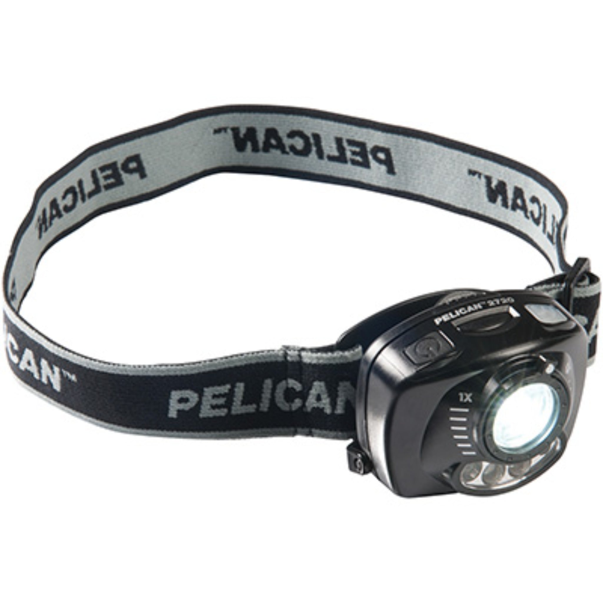 Pelican 2720 027200-0101-110 200 Lumens Headlamp, Black, Full View