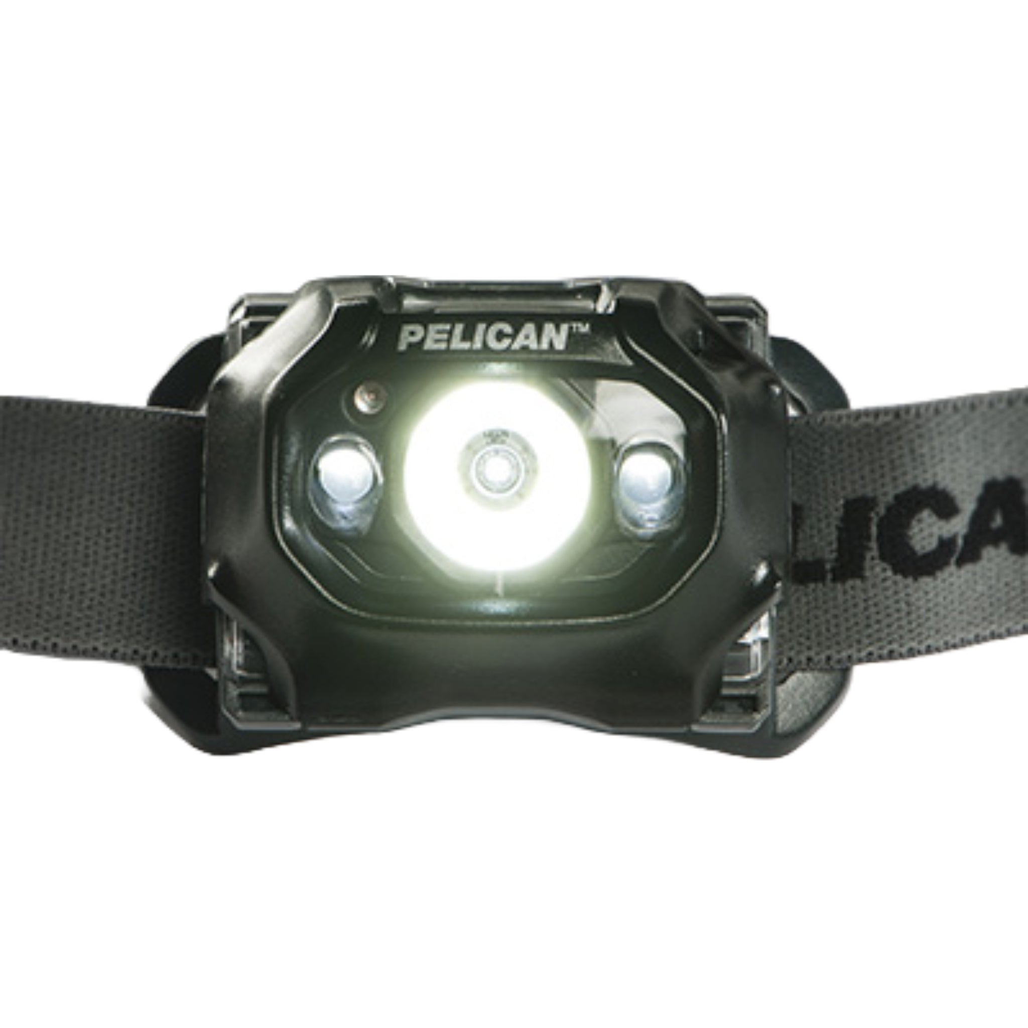 Pelican 2760 027600-0102-110 289 Lumens Headlamp, Black, Front View